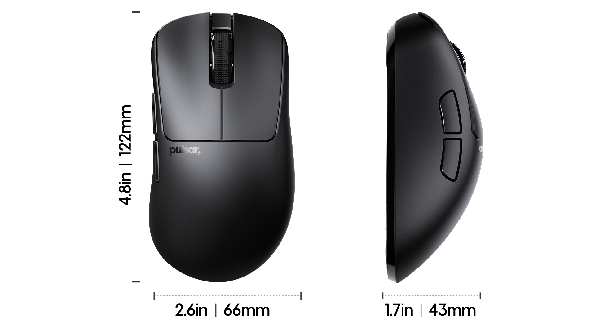 Xlite CrazyLight Medium Gaming Mouse – Pulsar Gaming Gears