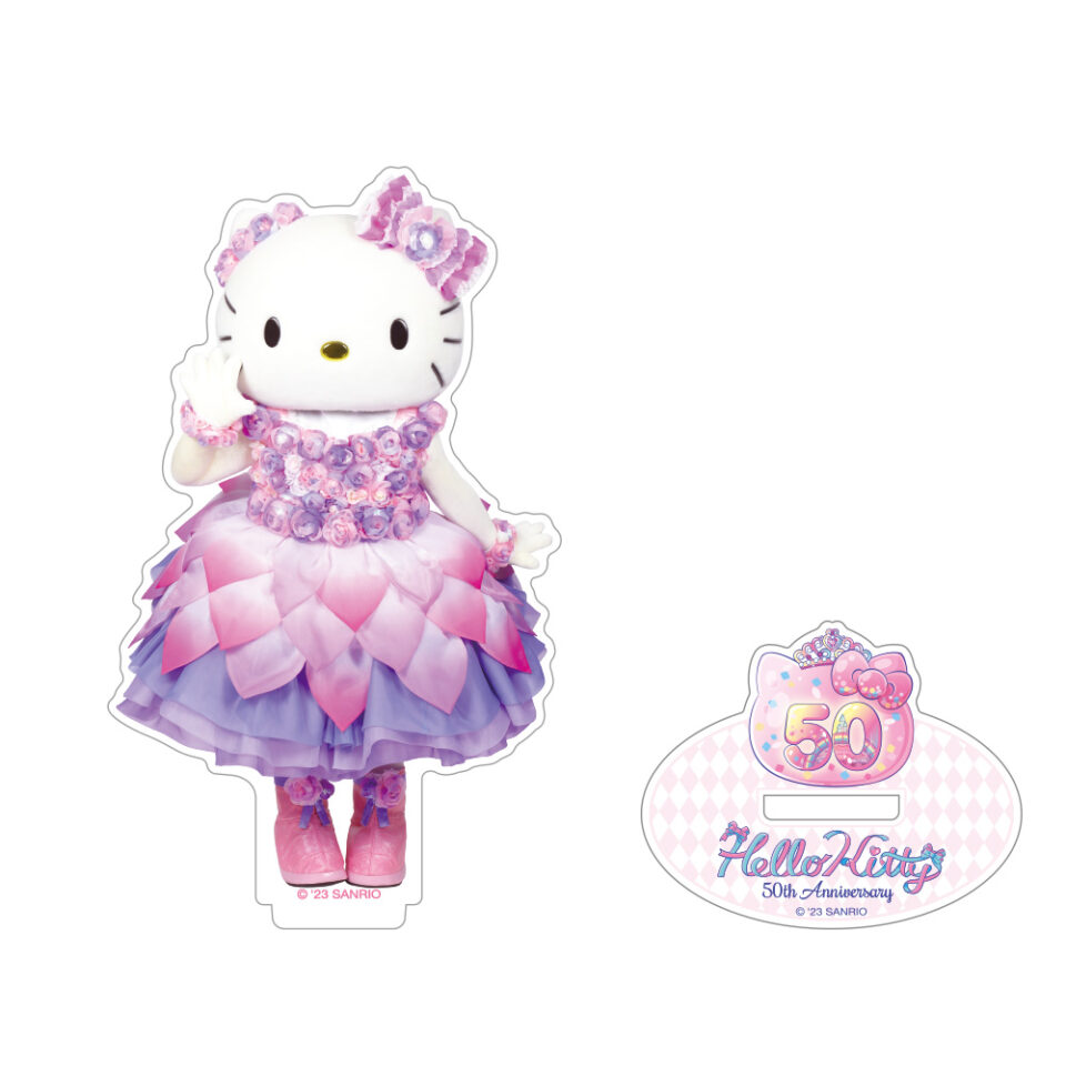 ハローキティ ハート根付け ハローキティ ロックの学園 限定根付け