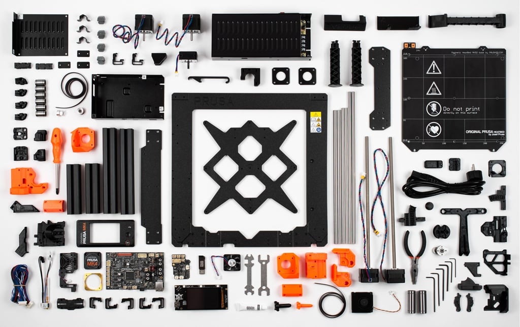 Original Prusa MK4S 3D Printer kit MMU3 kit Bundle | Original