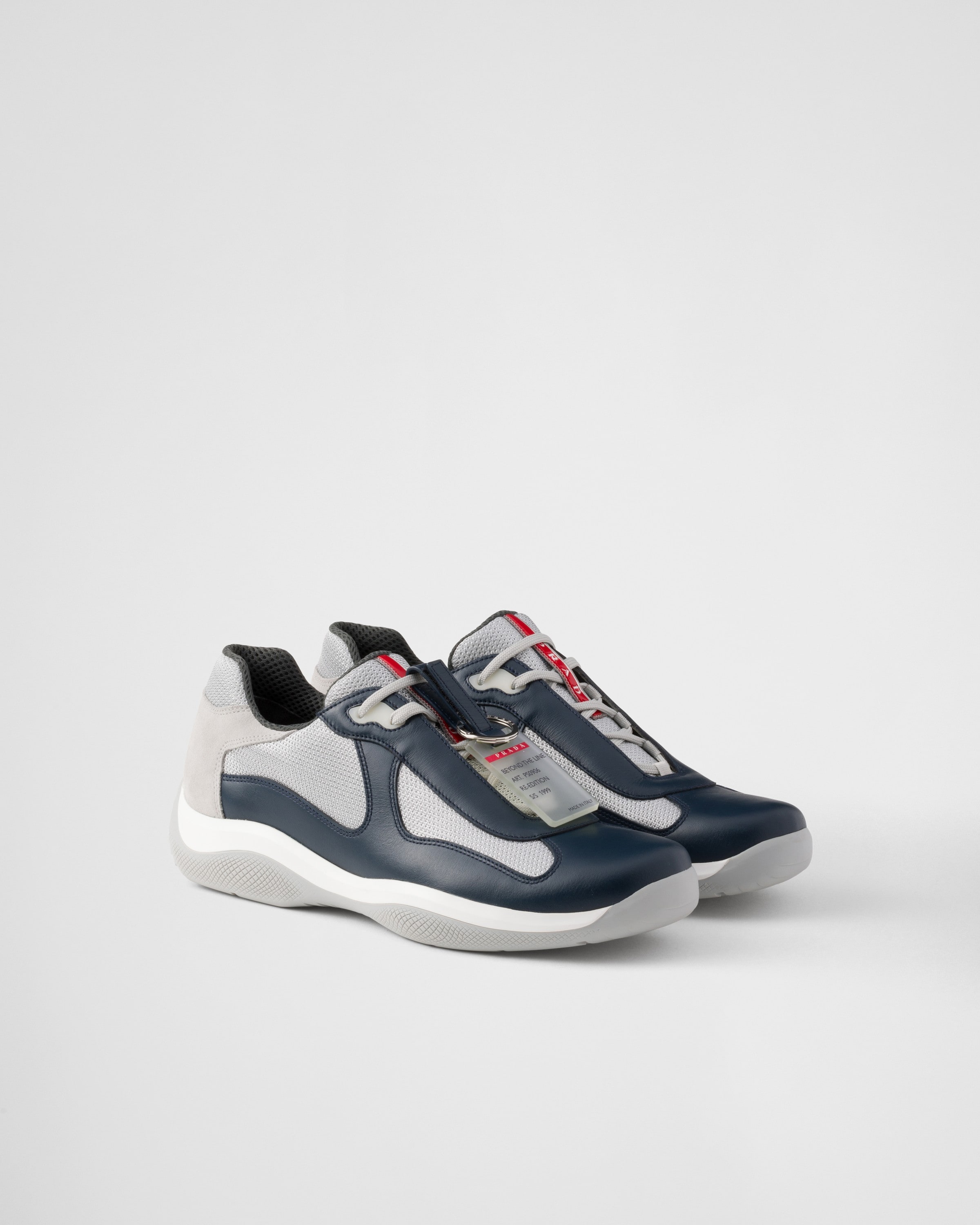 Ultramarine Prada America's Cup Original Sneakers | PRADA
