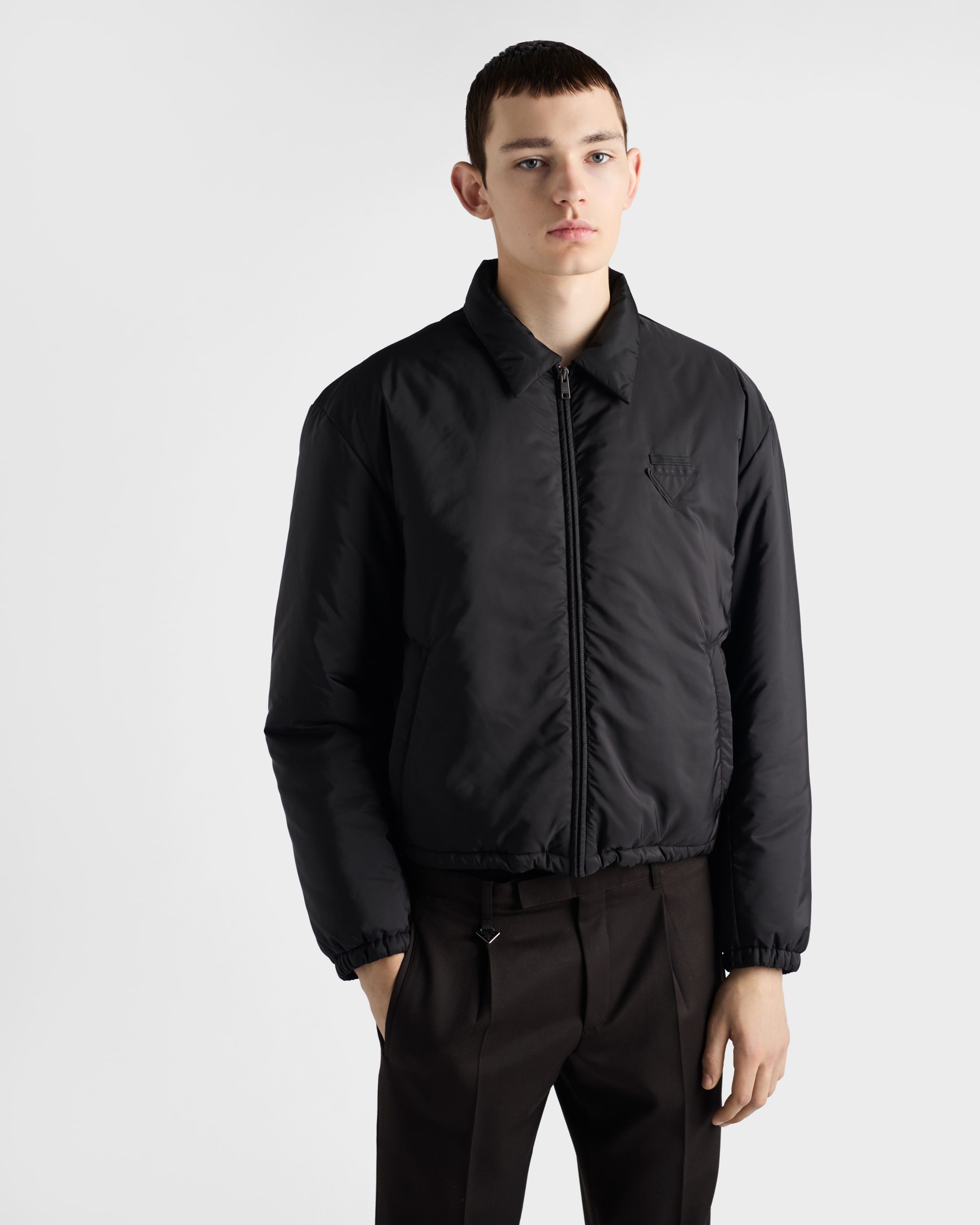 Black Padded Re-nylon Jacket | PRADA