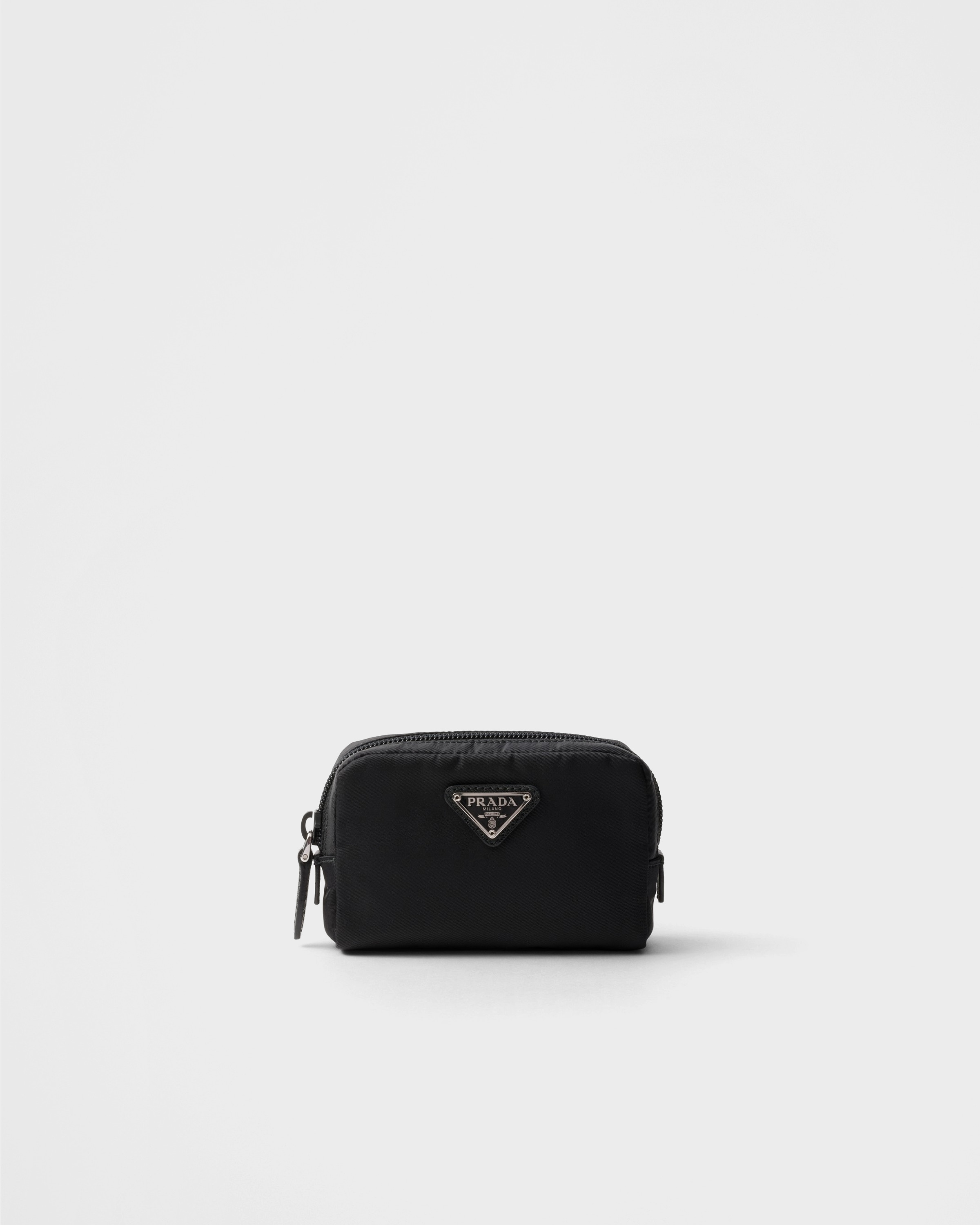Black Micro Re-nylon Pouch | PRADA