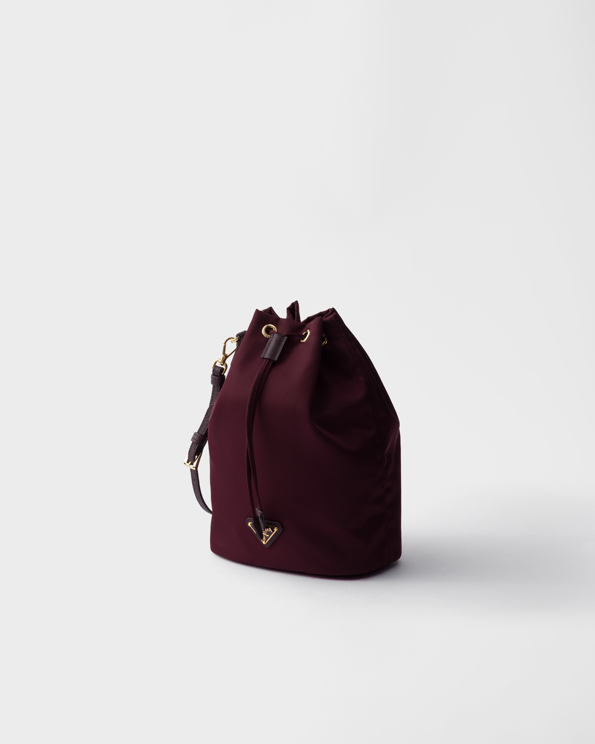 Burgundy Re-nylon Pouch | PRADA