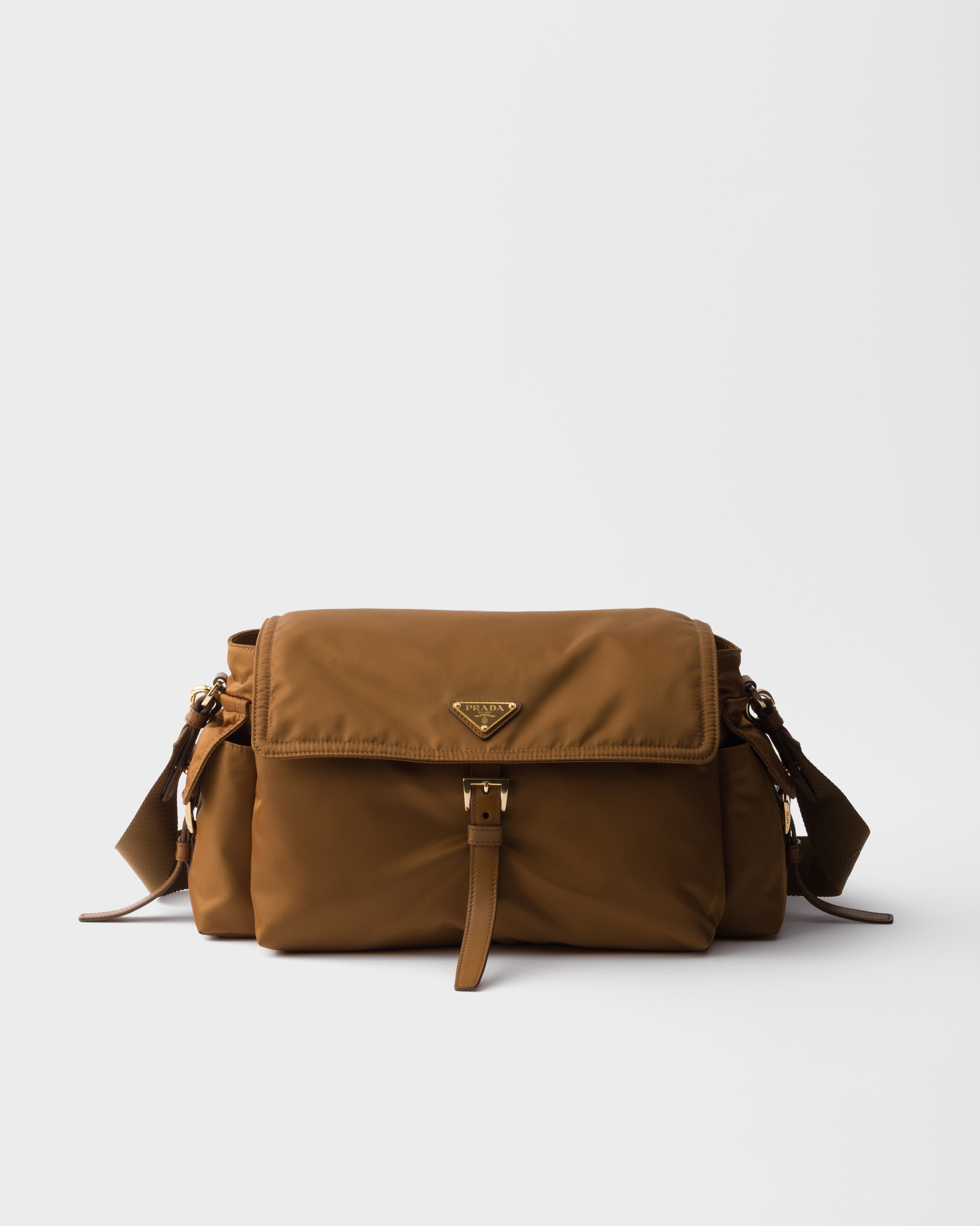 Brandy Prada Explore Large Re-nylon Shoulder Bag With Flap | PRADA