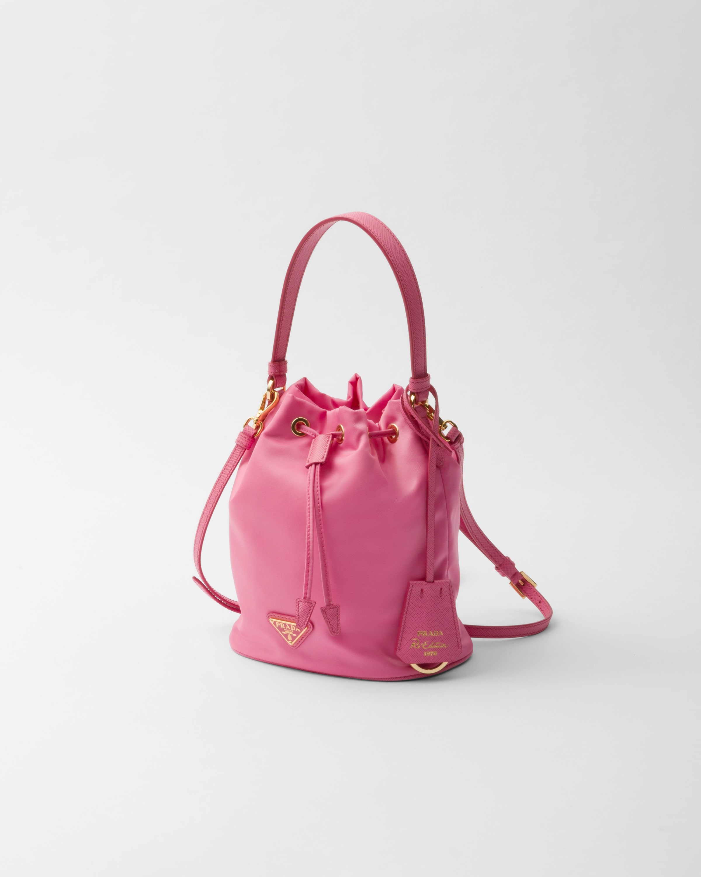 Begonia Pink Prada Re-edition 1978 Mini Re-nylon Bag | PRADA