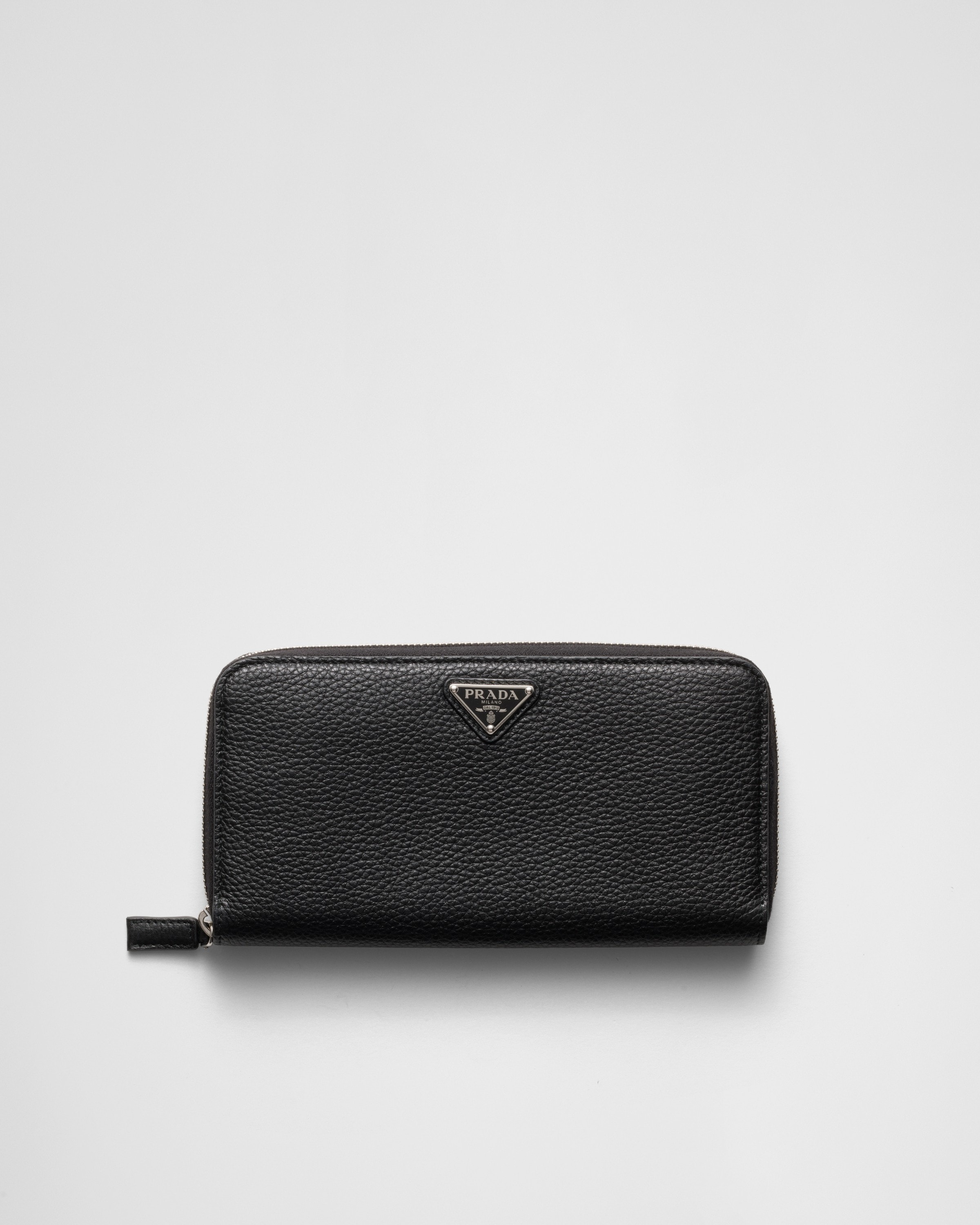 ブラック ヴィッテロダイノレザー 財布 | PRADA