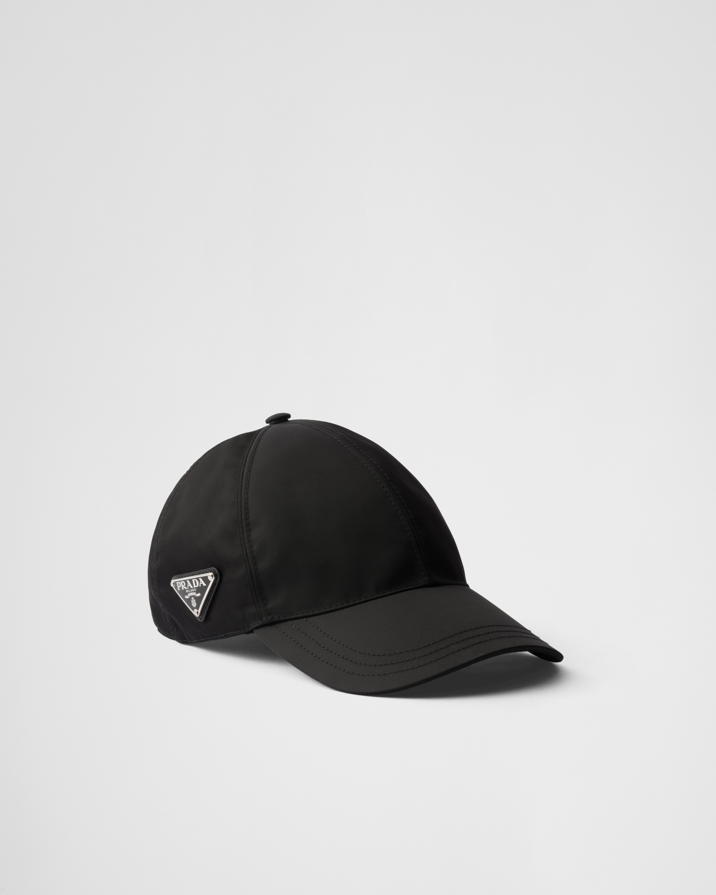 Black Re-nylon Baseball Cap | PRADA