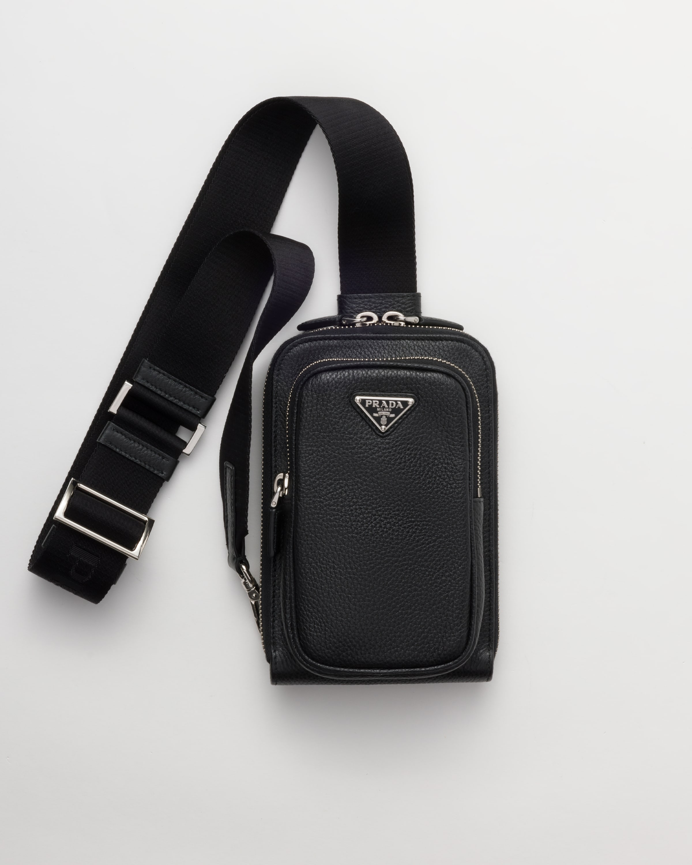 Black Leather Smartphone Case | PRADA