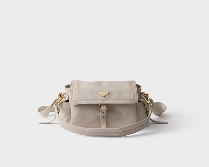 バルティックブルー マイクロ Re-nylon ポーチ | PRADA