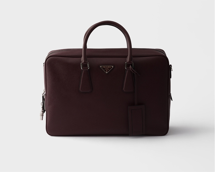 ライトブルー プラダ ガレリア パイソンレザー スモールバッグ | PRADA