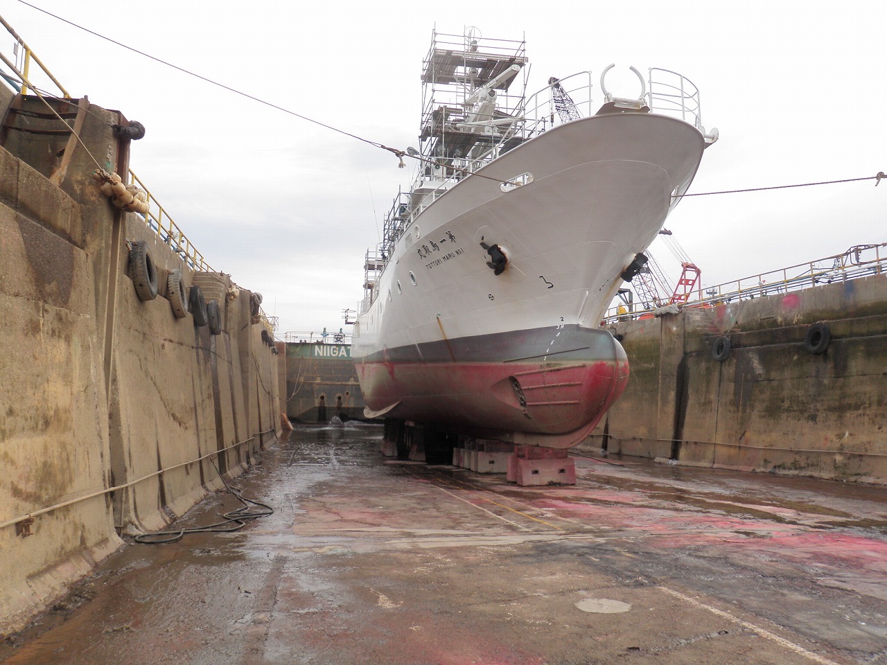 定期修理（ドック）に行ってきました！/とりネット/鳥取県公式サイト