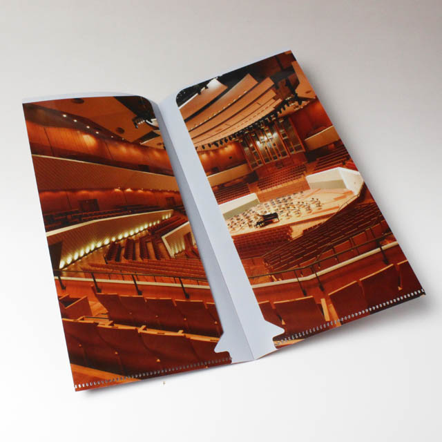 ミューザ・オリジナル》 チケットホルダー / ダブルポケット型 音楽