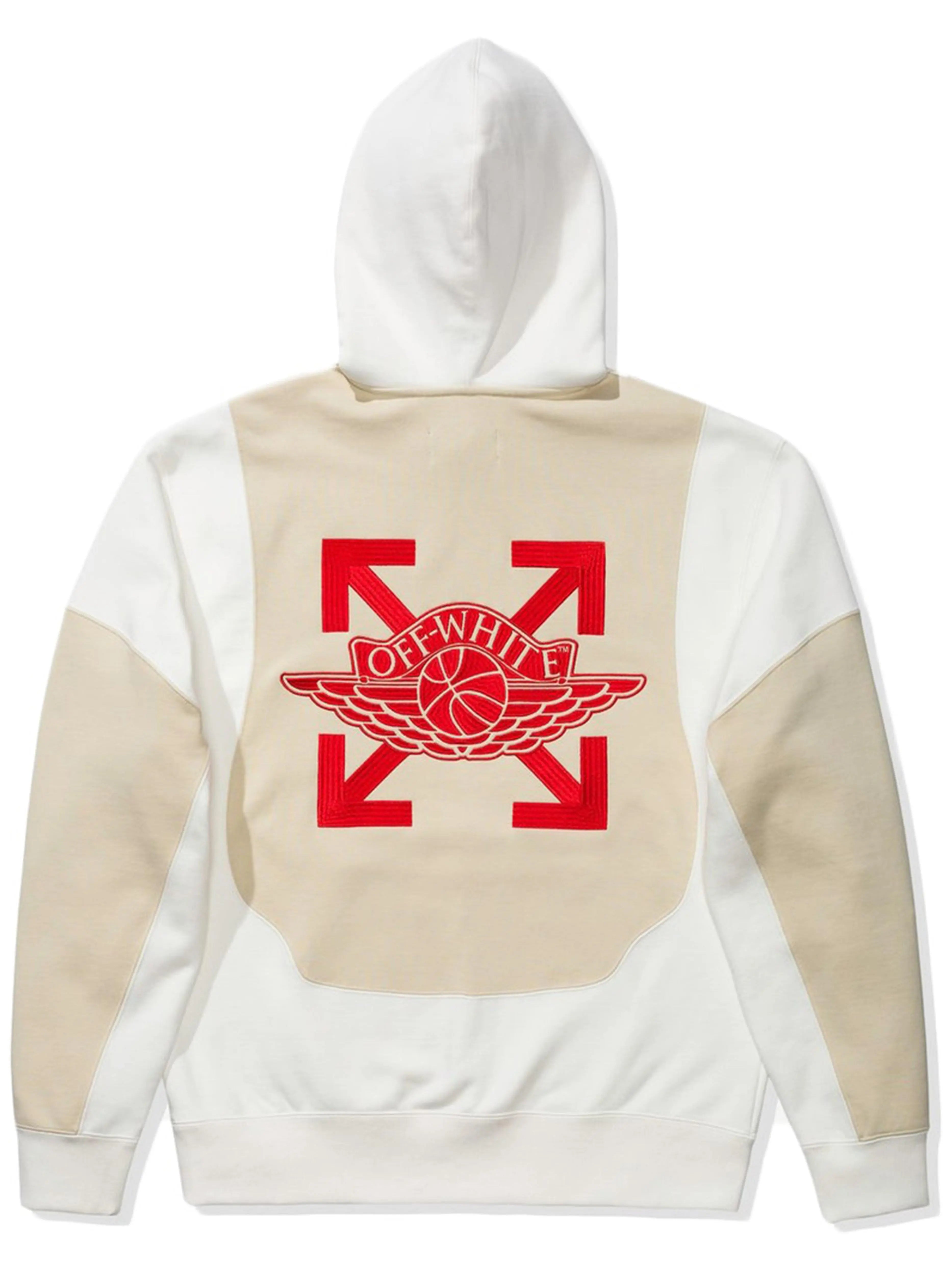 OFF-WHITE x Jordan Hoodie White [SS21] - Prior | Auckland, New Zealand