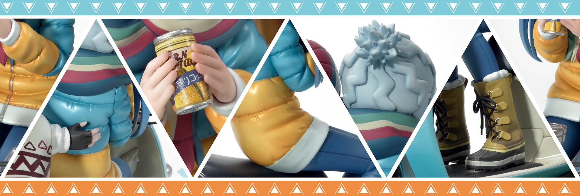 PRISMA WING ゆるキャン△ 各務原なでしこ＆志摩リン 1/7 スケール完成