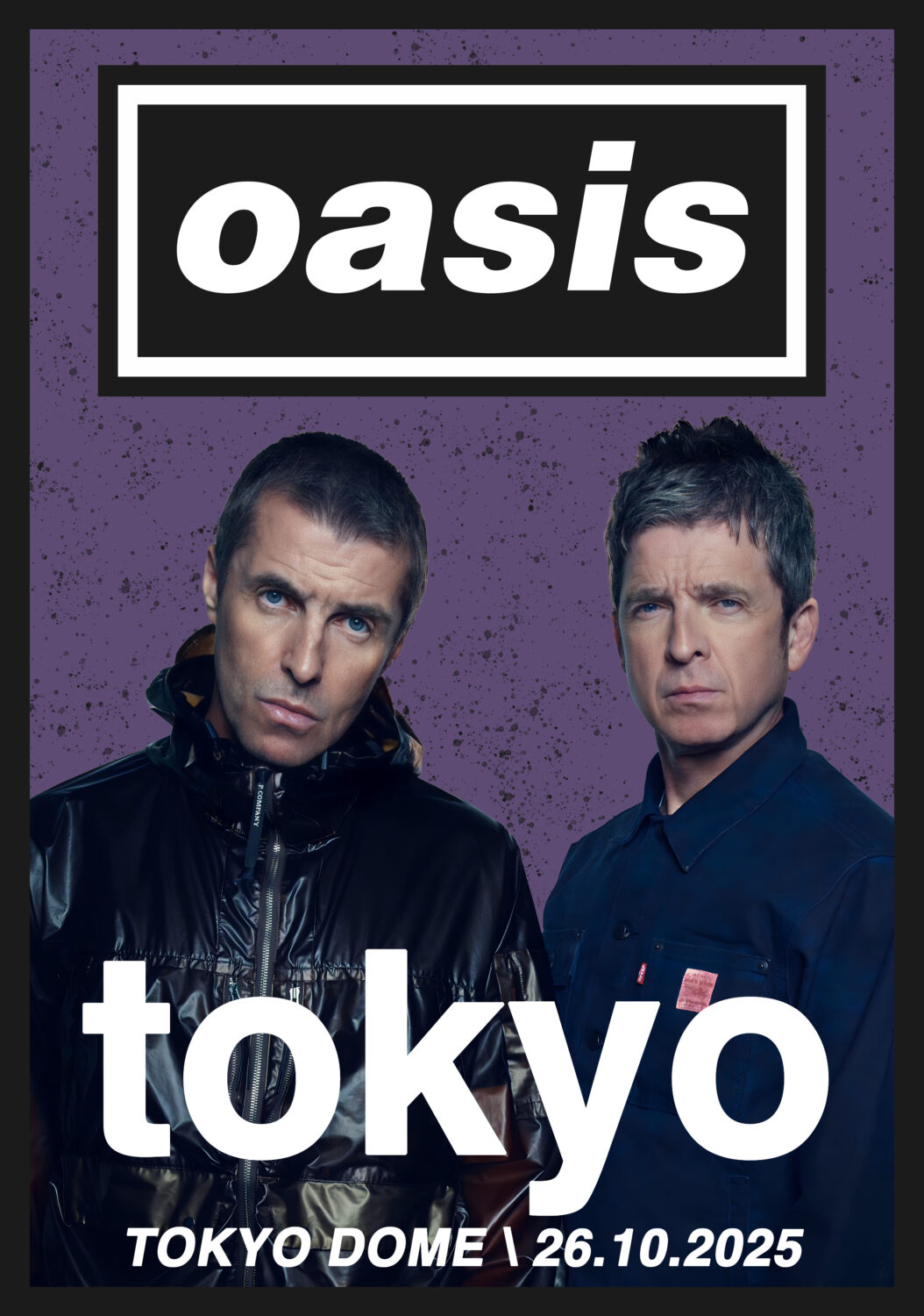 OASIS live '25 Tour TOKYO Dome - 26 October 2025 Poster Print