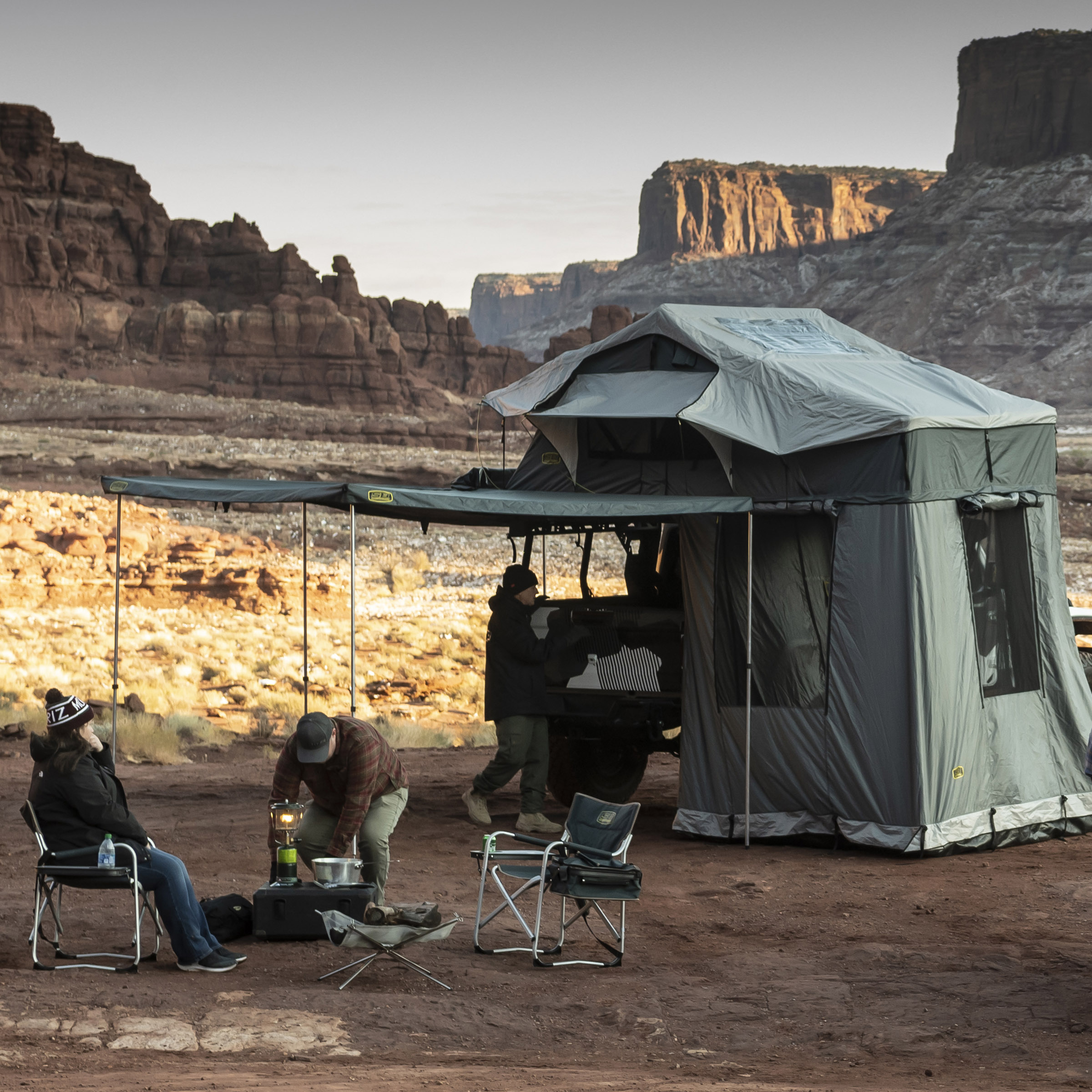 Gen2 XL Tent Annex - Gray - Smittybilt