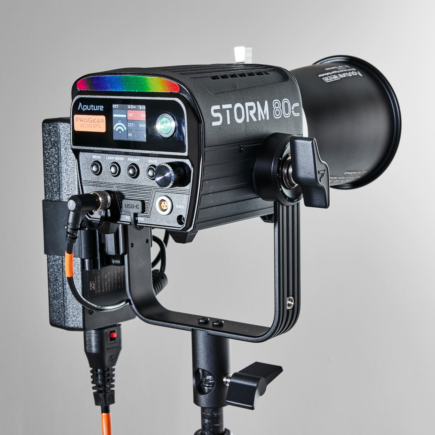 Aputure Storm 80c 3-Light Kit w/Accessories - ProGear