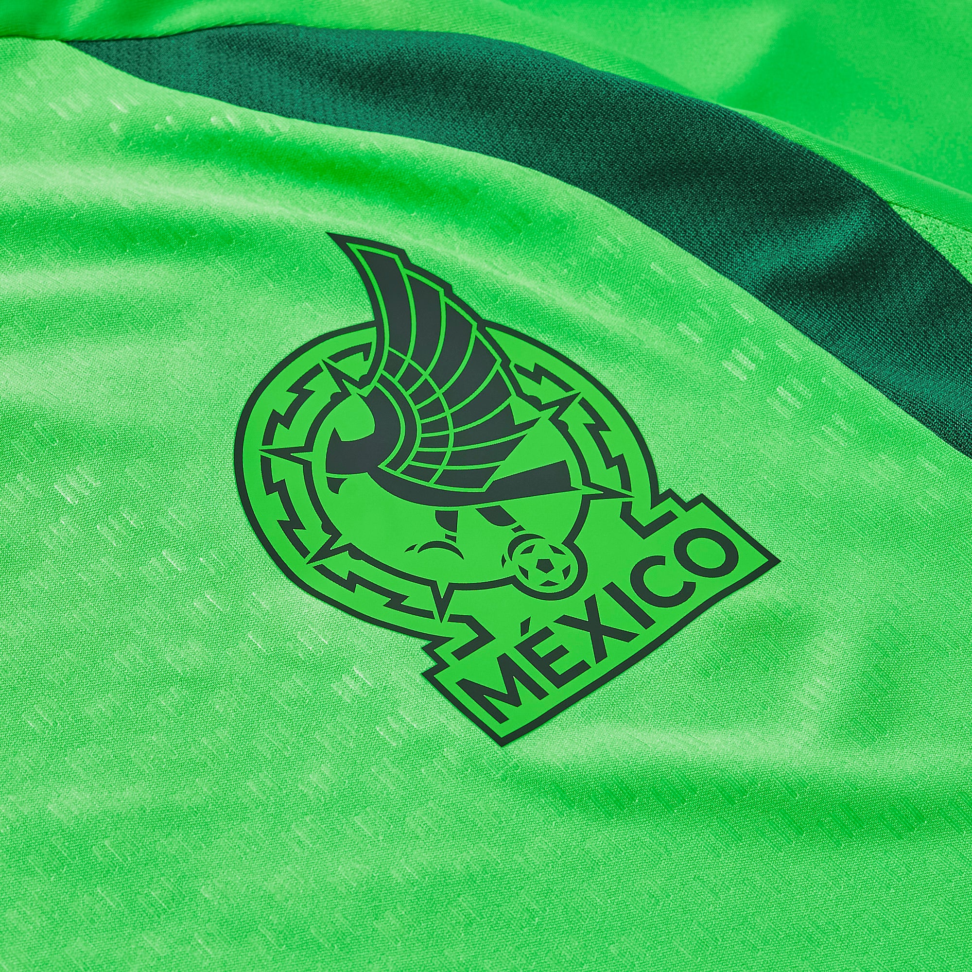 adidas Mexico 2026 Training Jersey - Semi Flash Green - Mens Replica