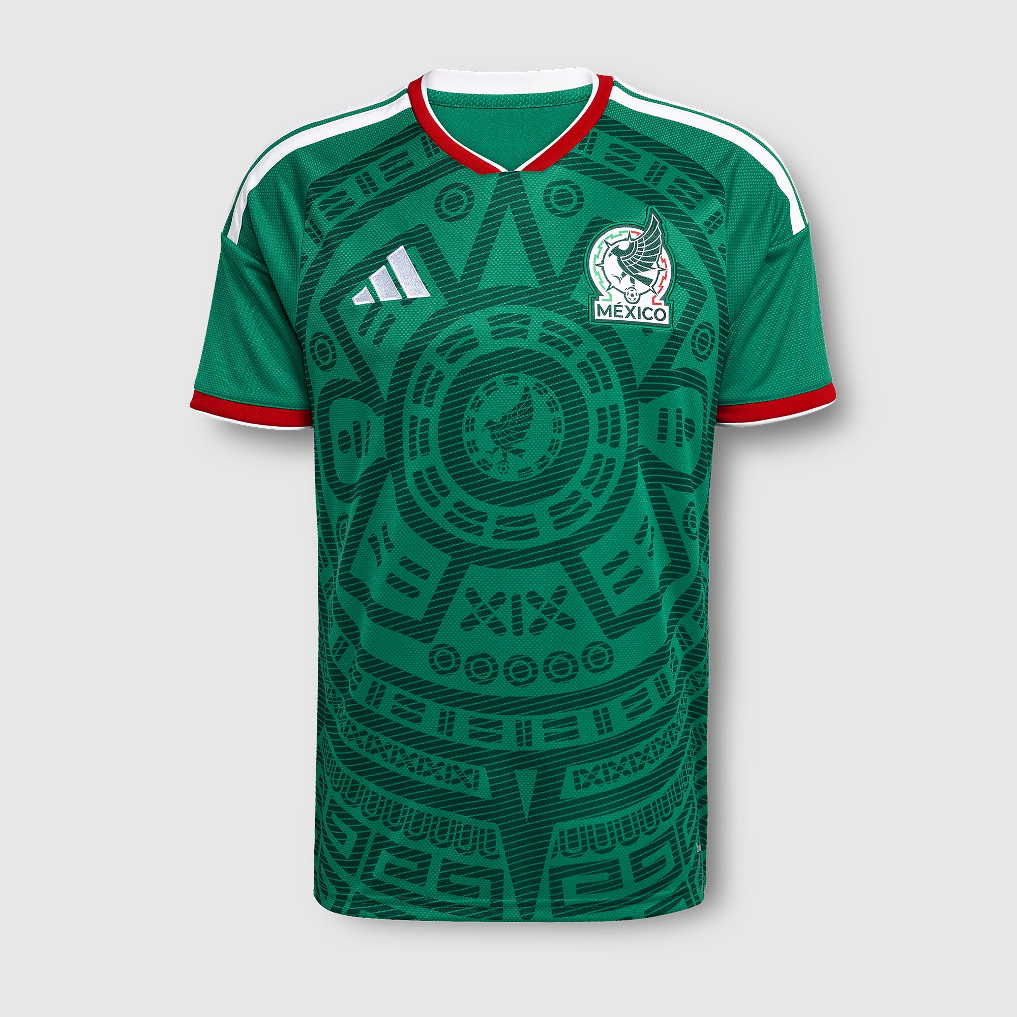 adidas Mexico 2026 Home Jersey - Bold Green - Mens Replica