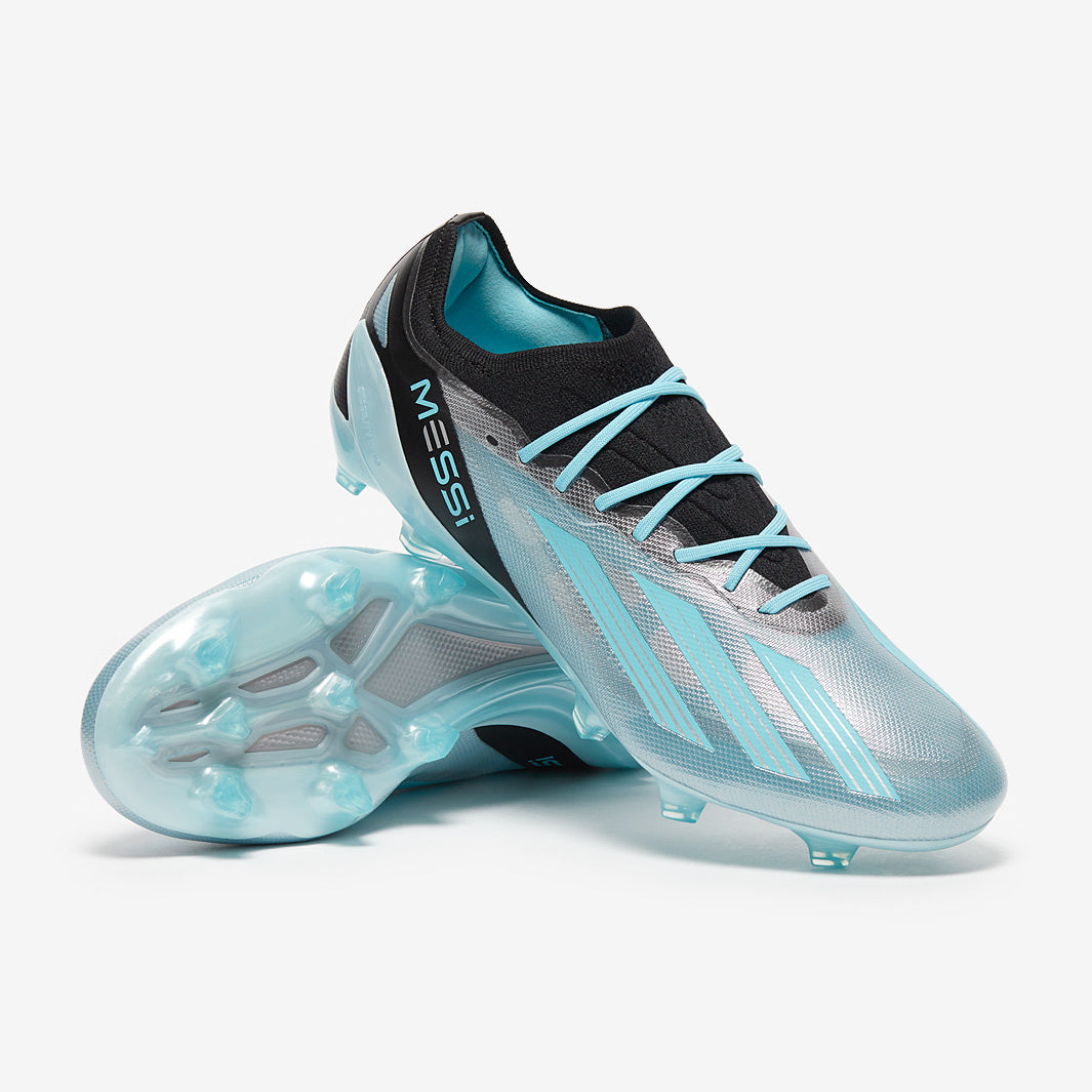 adidas X Crazyfast Messi.1 FG - Silver Met/Bliss Blue/Core Black