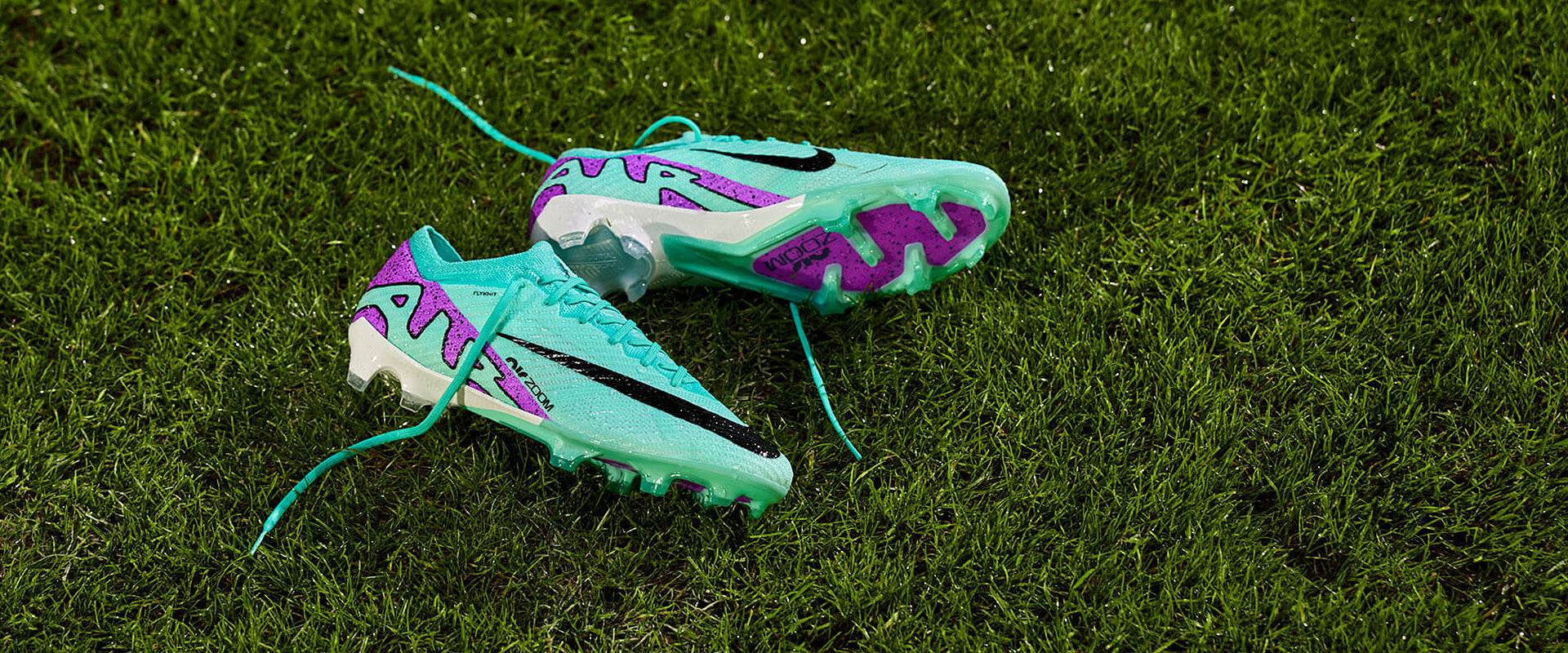 Nike Air Zoom Mercurial Vapor XV Elite Firm Ground - Hyper Turq