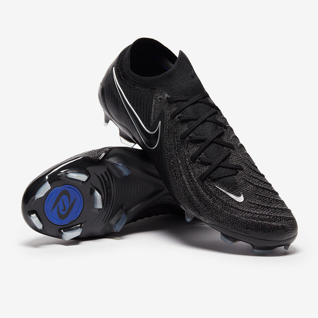 Nike Phantom GX II Elite Firm Ground - Black/Black - Adult Boots