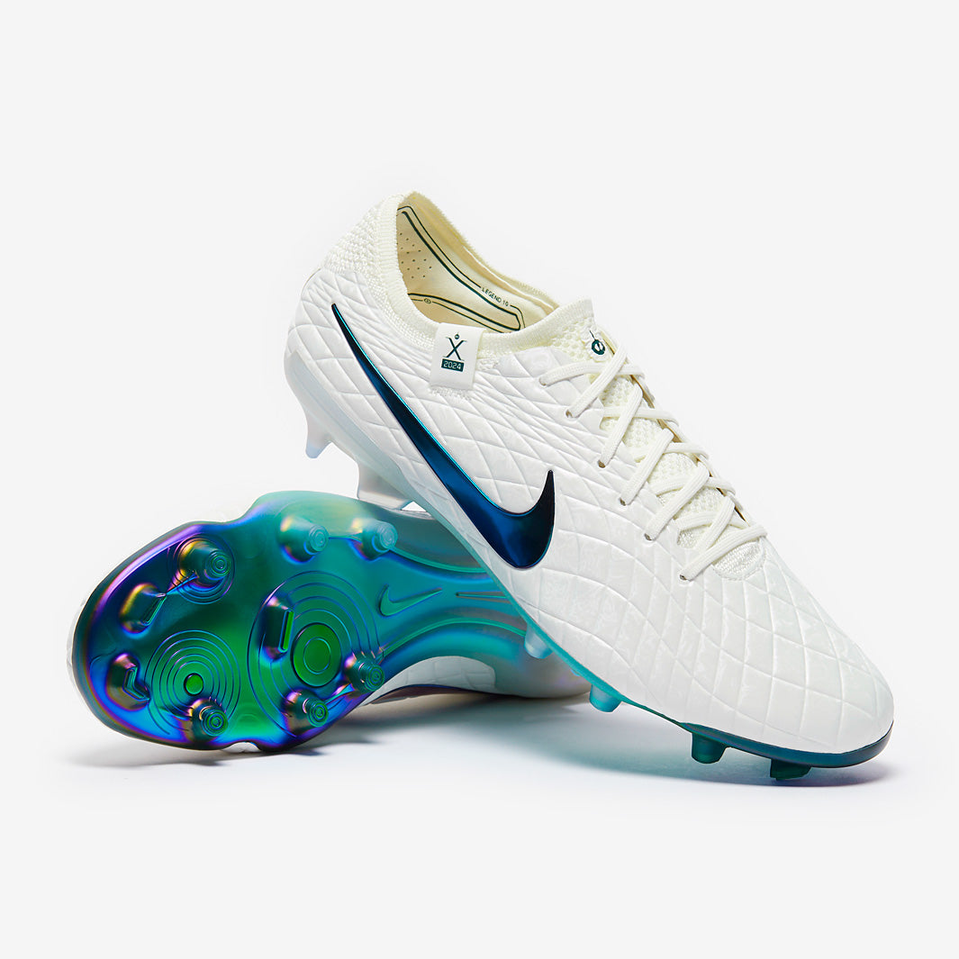 Nike Tiempo Legend X Elite FG SE x Pearl - Sail/Dark Atomic Teal