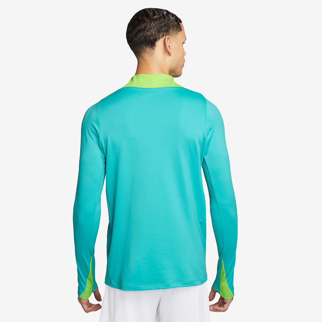 Nike Brazil 2024 Dri-FIT Strike Drill Top - Lt Retro/Action Green