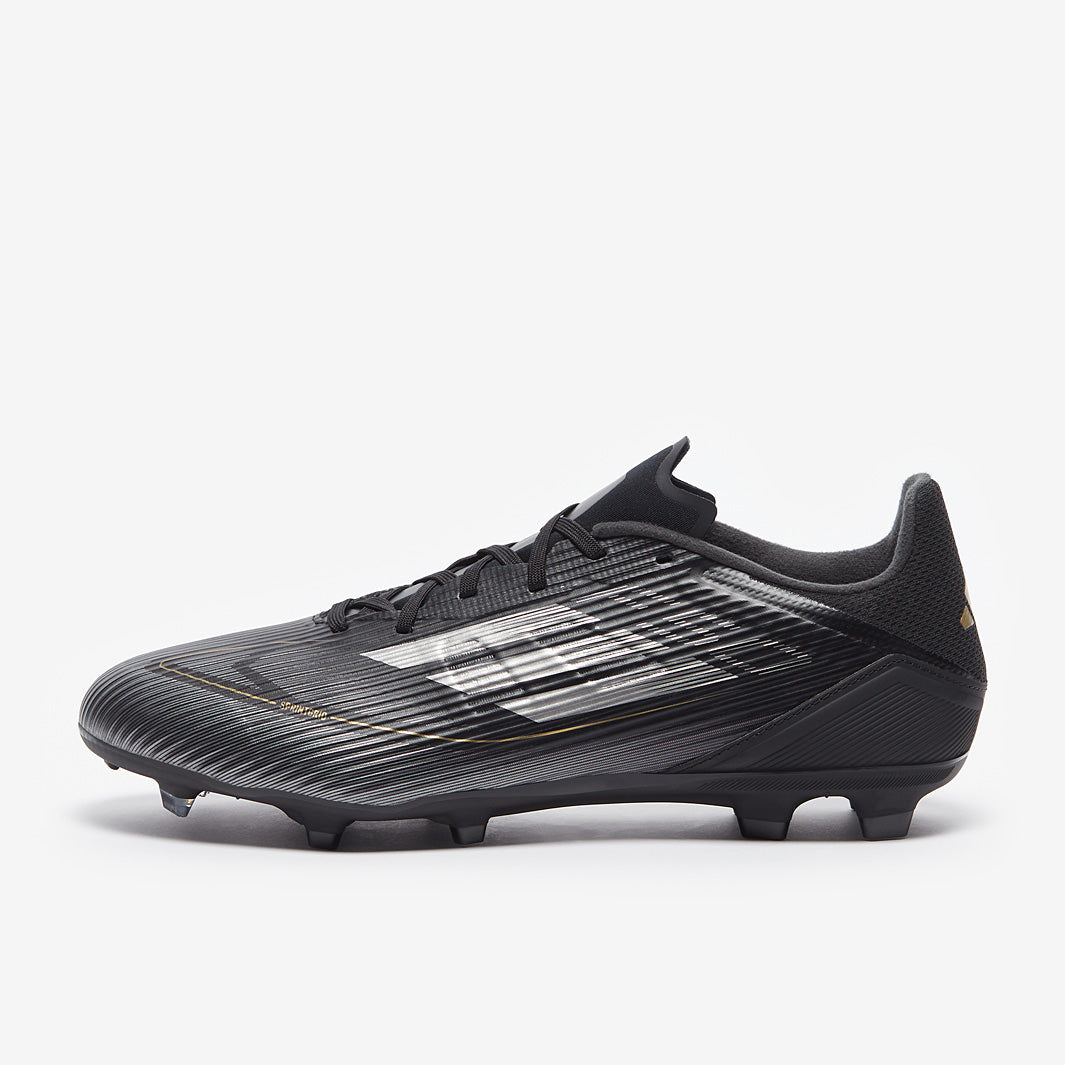 adidas F50 League Firm Ground/Mixed Ground - Core Black/Iron Met