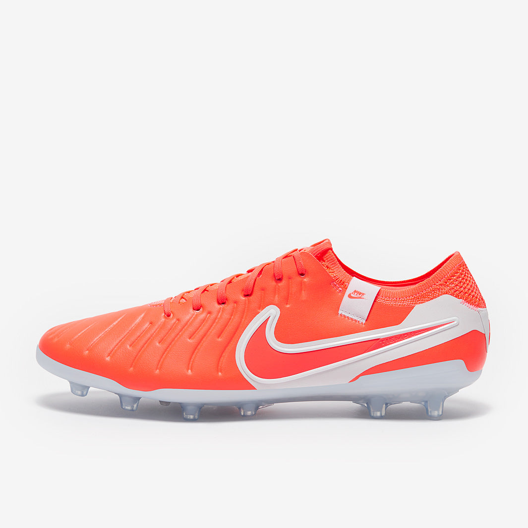 Nike Tiempo Legend X Elite Artificial Grass-Pro - Hot Lava/White