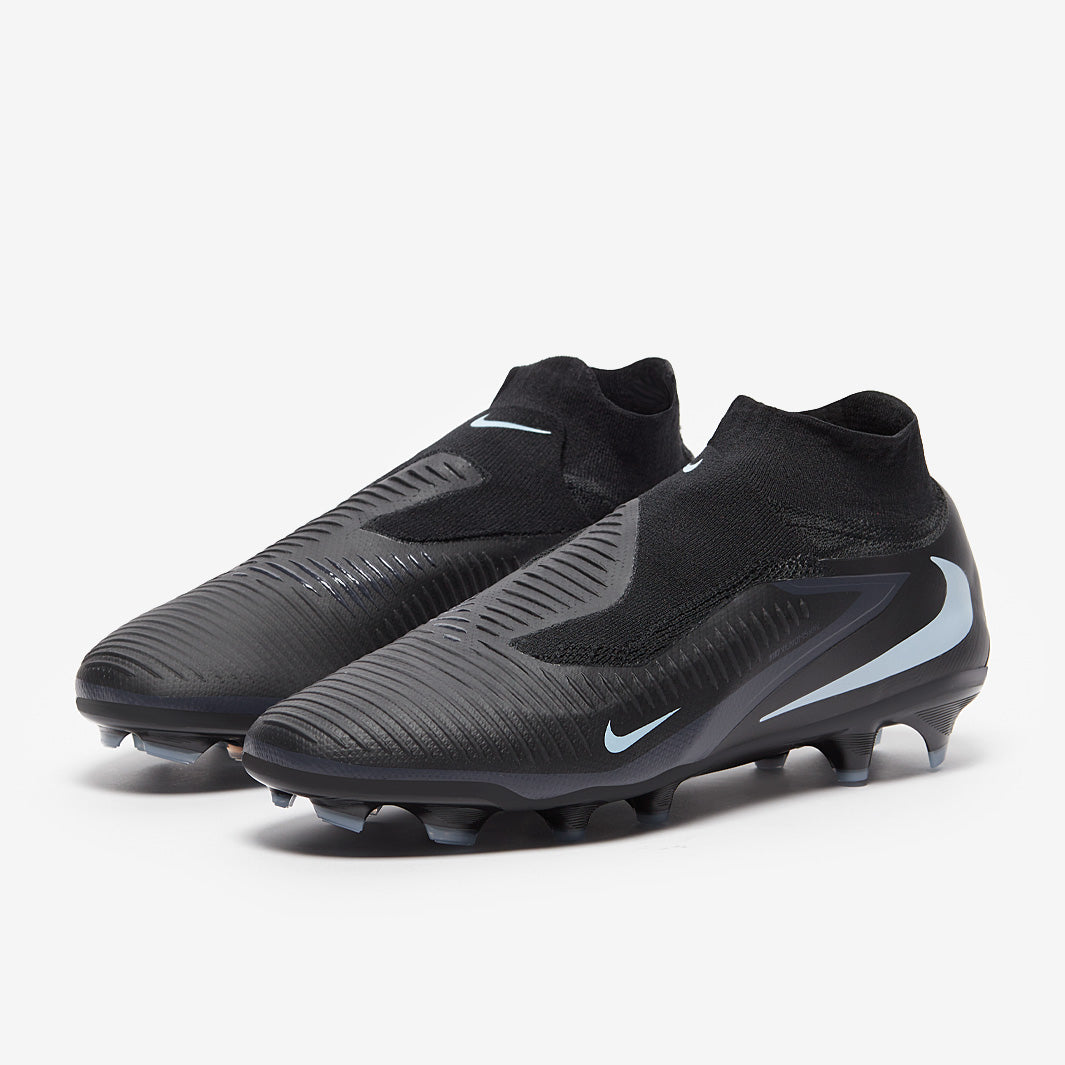 Nike Phantom 6 Pro High Firm Ground - Black/Black - Adult Cleats
