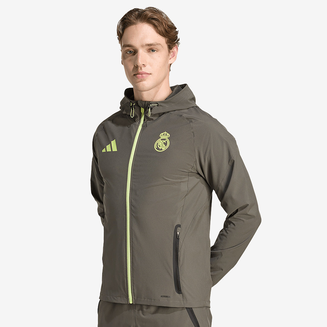 adidas Real Madrid 25/26 Competiton Vis Tech Travel Jacket