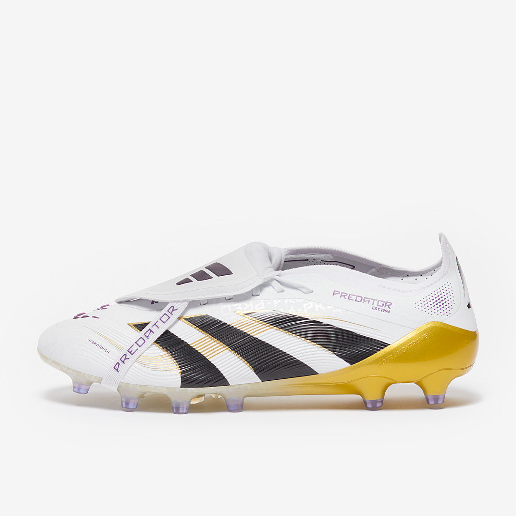 adidas Predator Elite Tongue Artificial Grass - White/Core Black