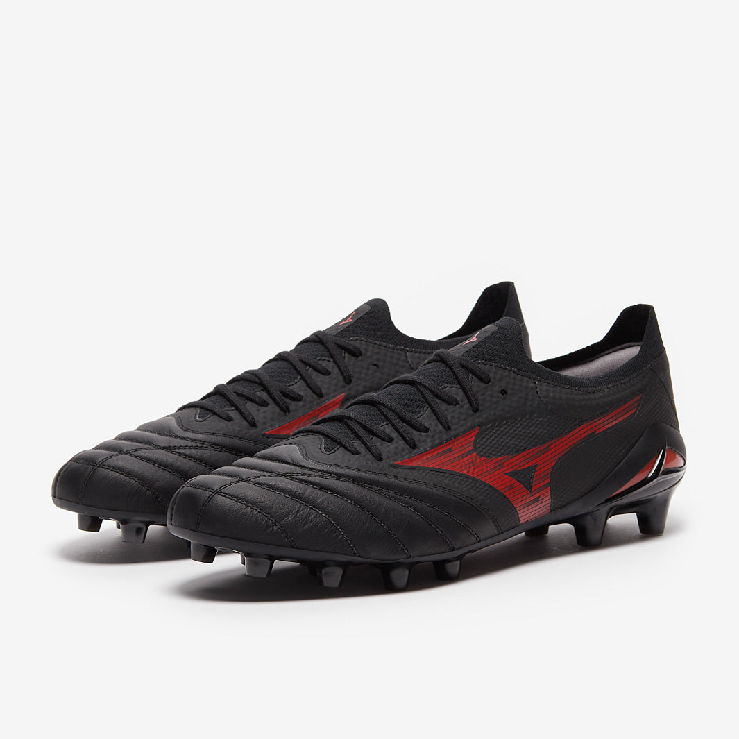 Mizuno Morelia Neo IV Beta Elite Firm Ground - Black/Morelia 40th