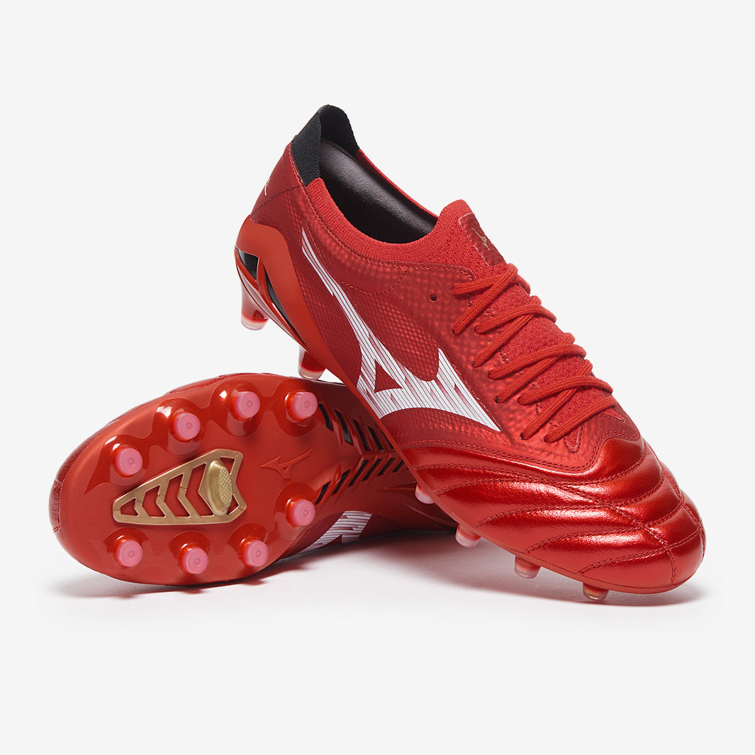 Mizuno Morelia Neo IV Beta Elite Firm Ground - Morelia 40th Red