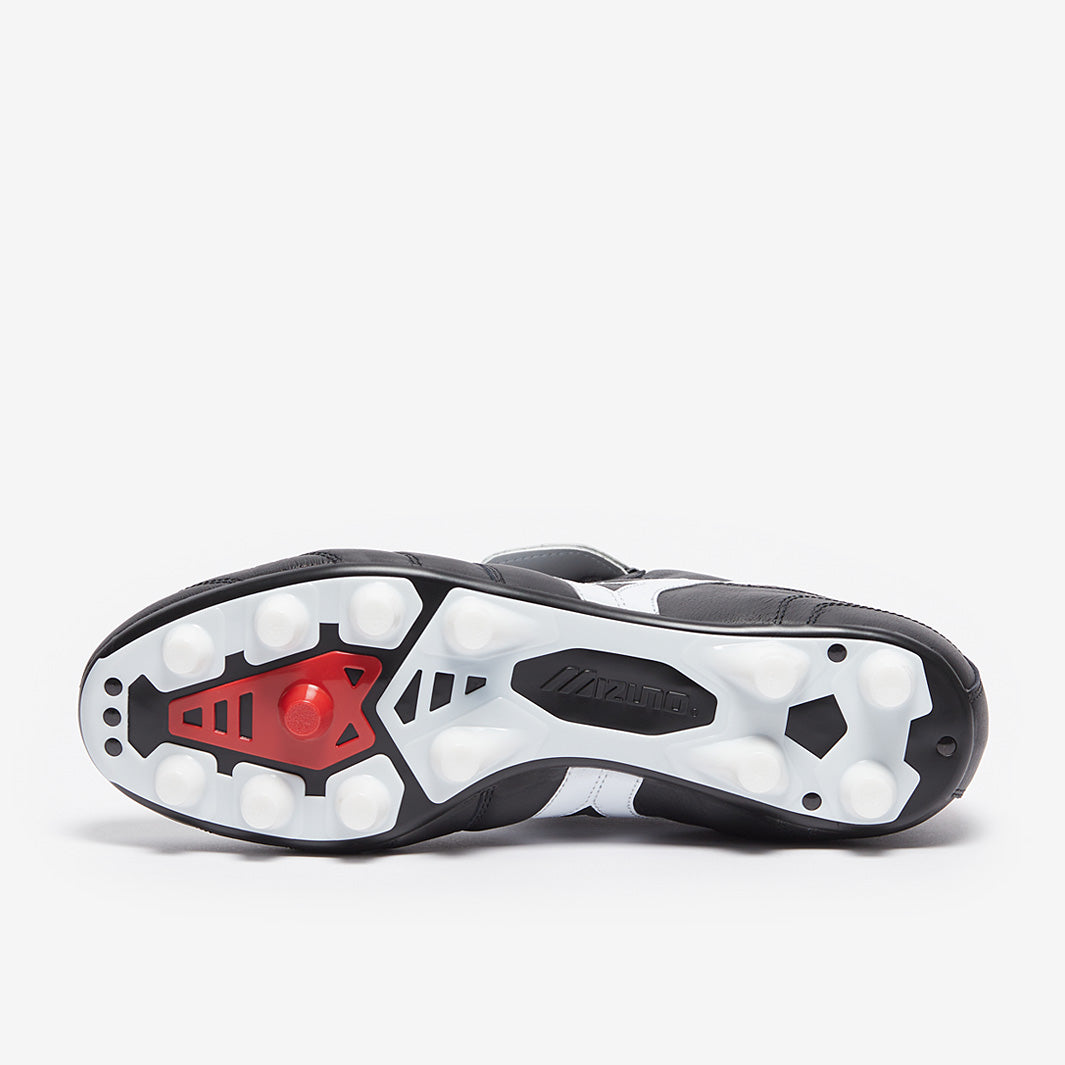 Mizuno Morelia II Made in Japan - Black/White/Red - Mens Boots