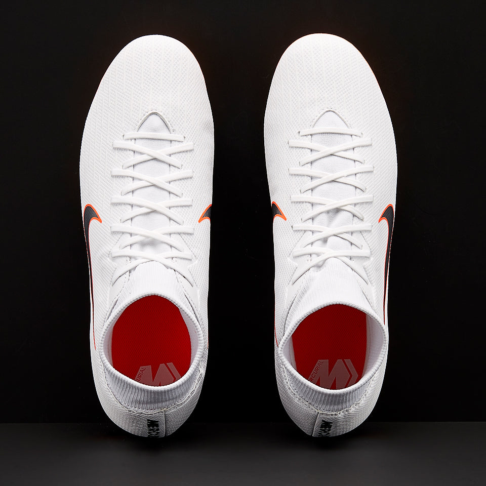 Nike Mercurial Superfly VI Academy FG/MG - White/Metallic Cool