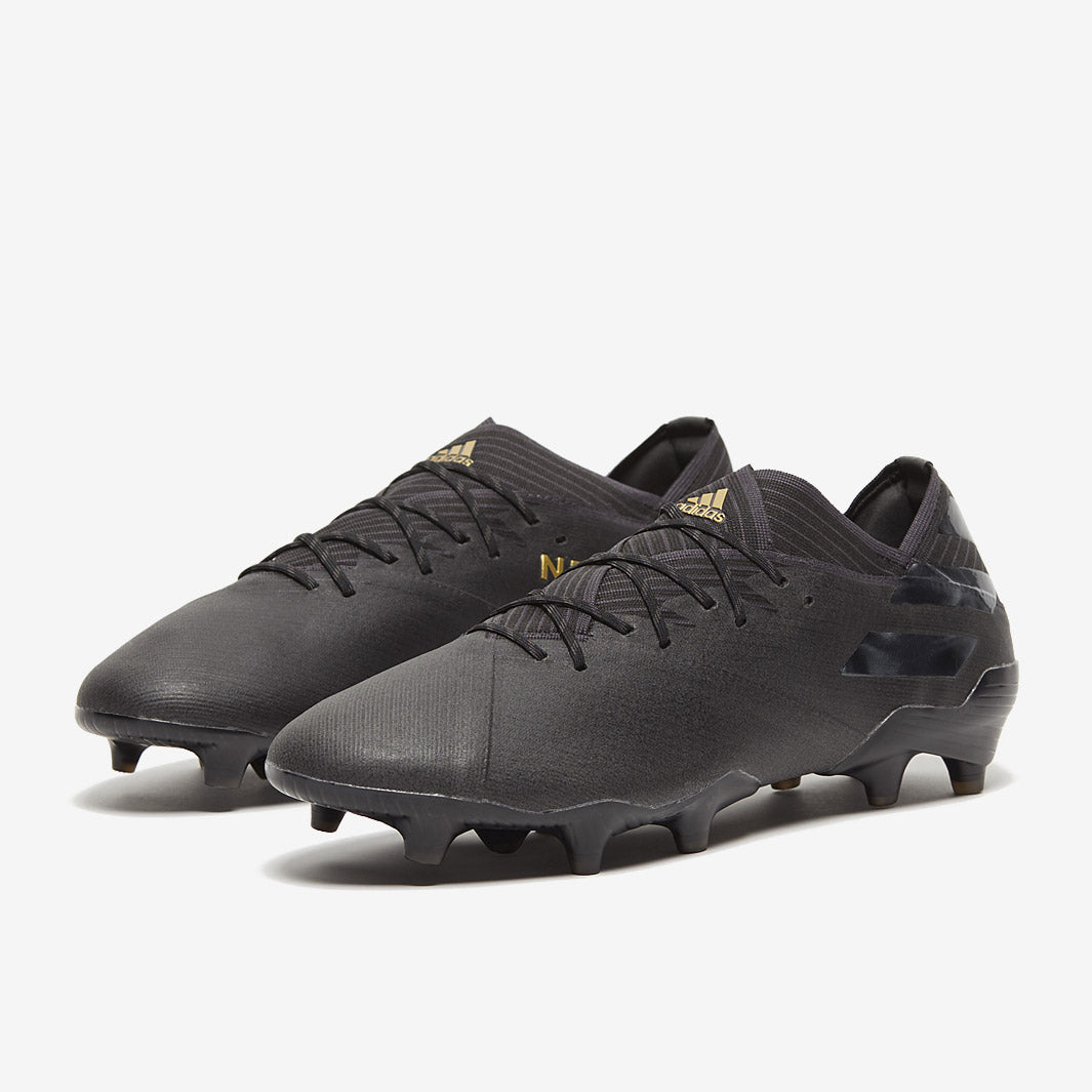 adidas Nemeziz 19.1 FG - Core Black - Firm Ground - Mens Soccer Cleats