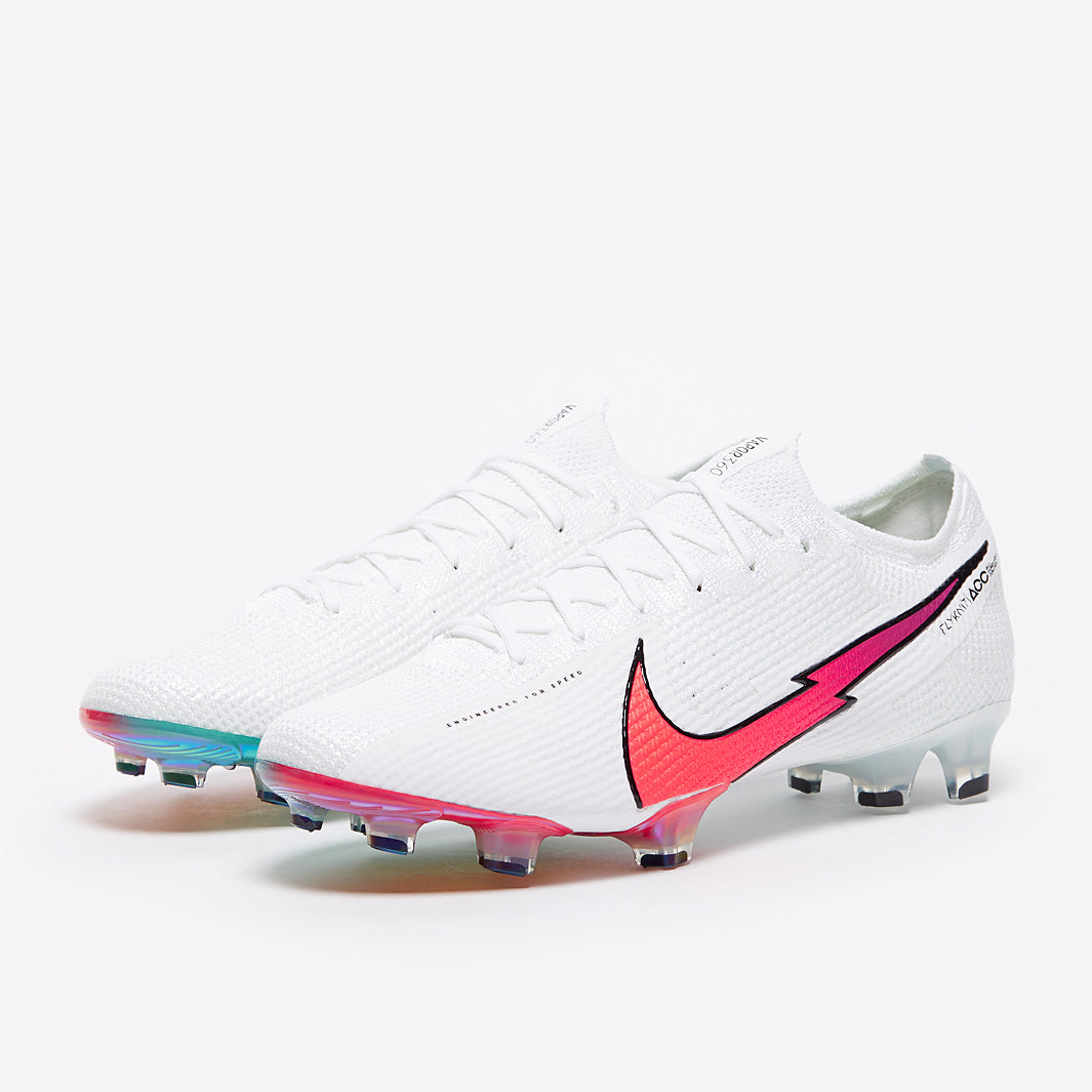 Nike Mercurial Vapor XIII Elite FG - White/Flash Crimson/Hyper