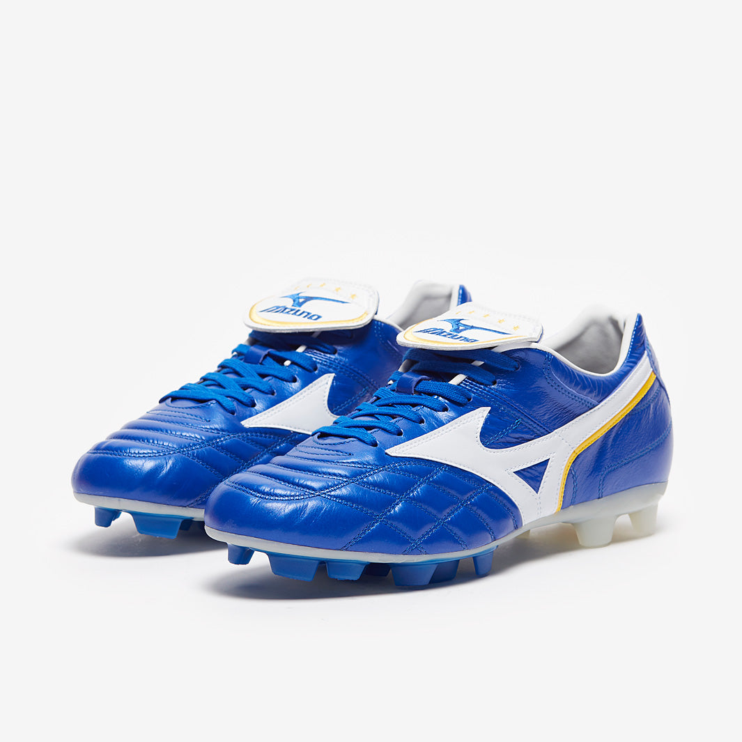 Mizuno Wave Cup Legend FG Limited Edition - Wave Cup Blue/White