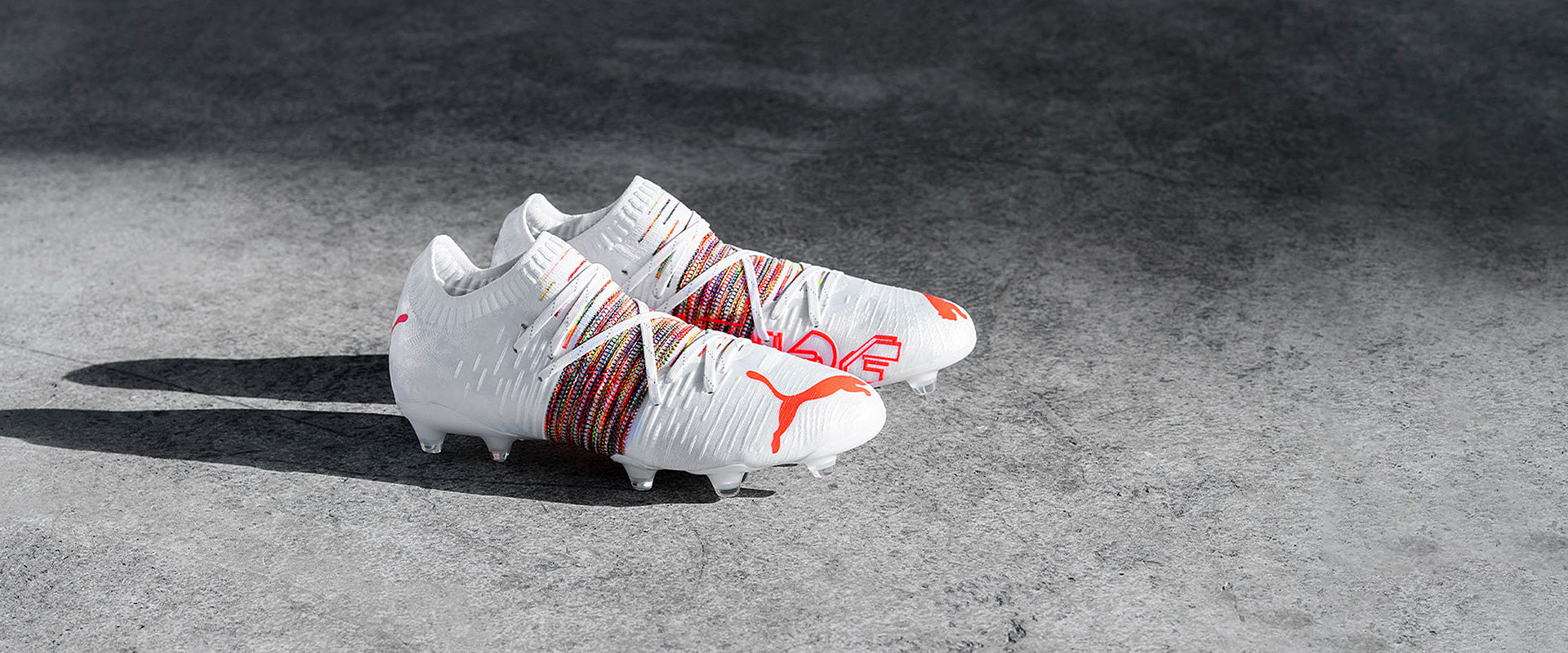 Puma Future Z 1.1 FG/AG - White/Red Blast - Firm Ground - Mens