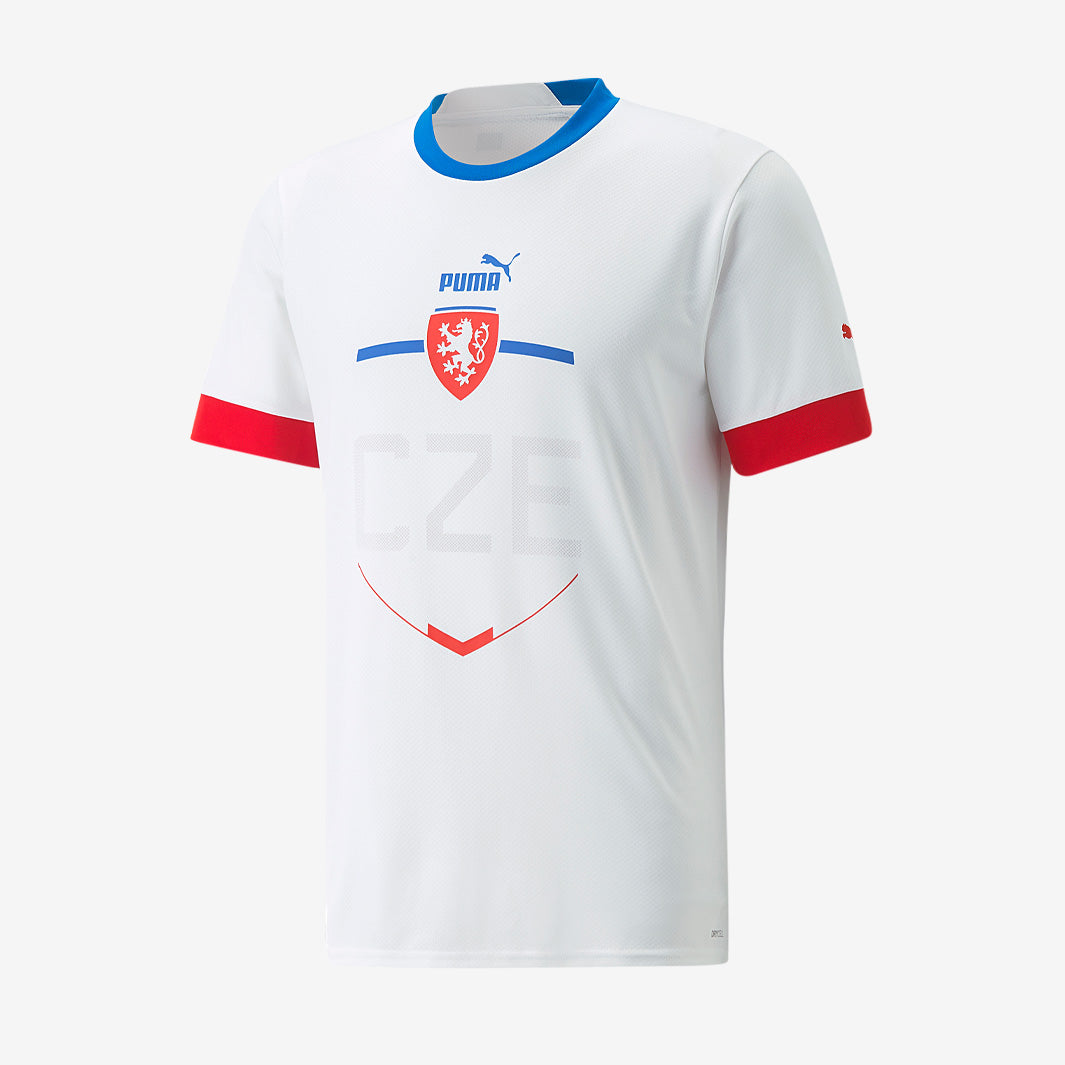 Puma Czech Republic 2022 Replica Away Shirt - Puma White - Mens