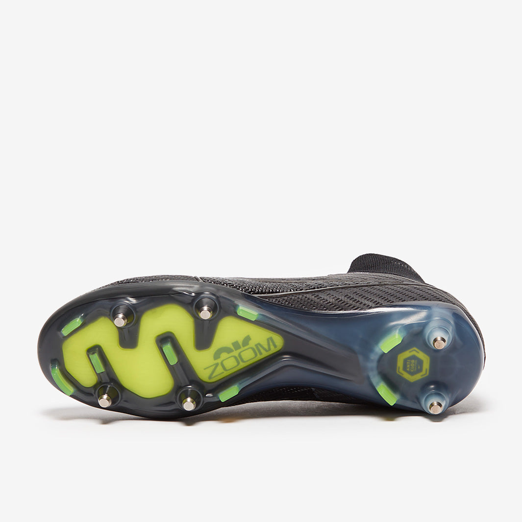 Nike Air Zoom Mercurial Superfly IX Elite SG Pro Anti Clog - Black