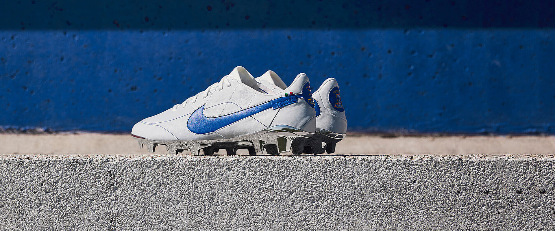 Nike Tiempo Legend IX Elite x Made in Italy FG - White/Game Royal