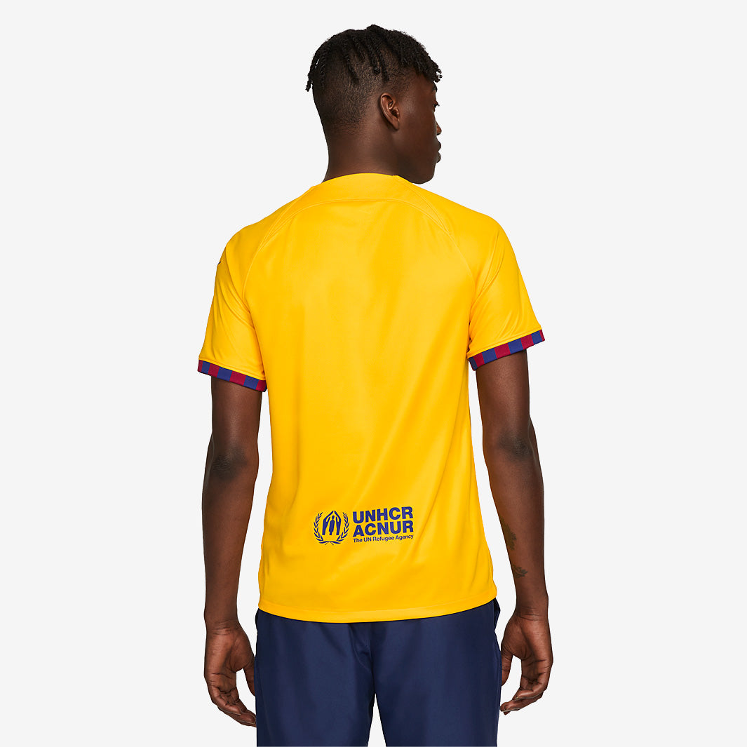 Nike FC Barcelona 22/23 4th Dri-Fit Stadium Shirt-Amarillo