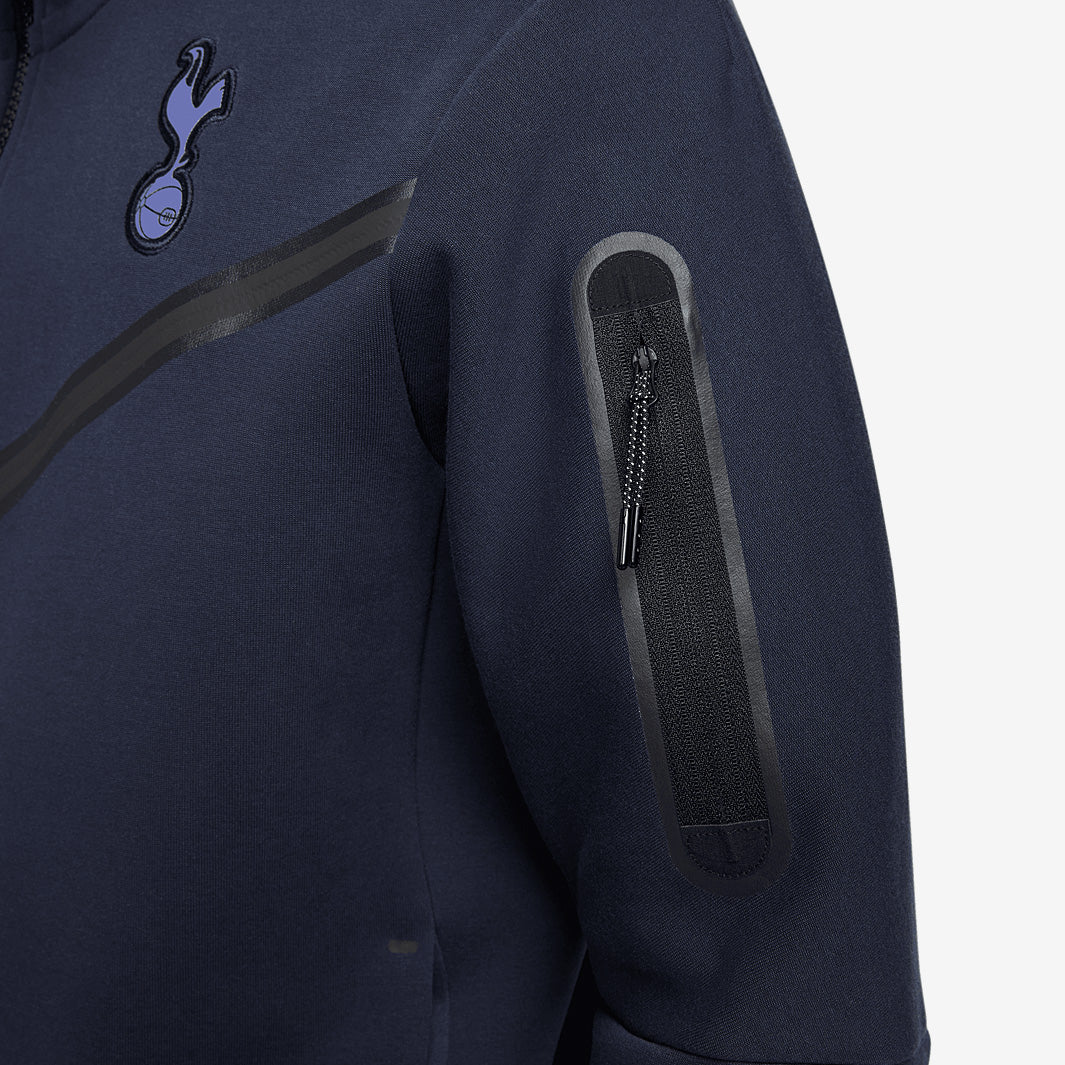 Nike Tottenham Hotspur 23/24 NSW Tech Fleece Hoodie FZWR - Marine