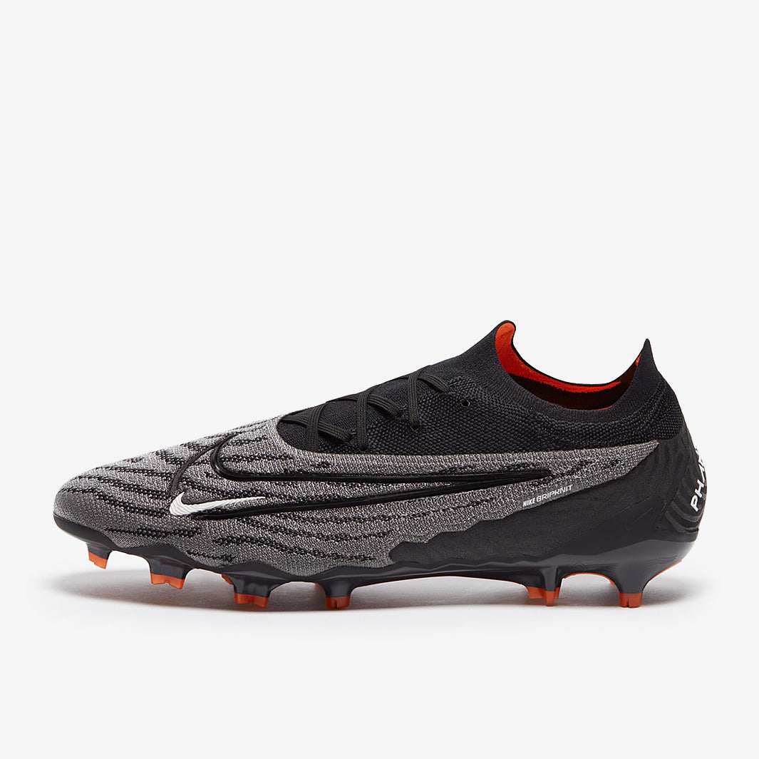 Nike Phantom GX Elite FG - Black/Summit White/Dk Smoke Grey - Mens