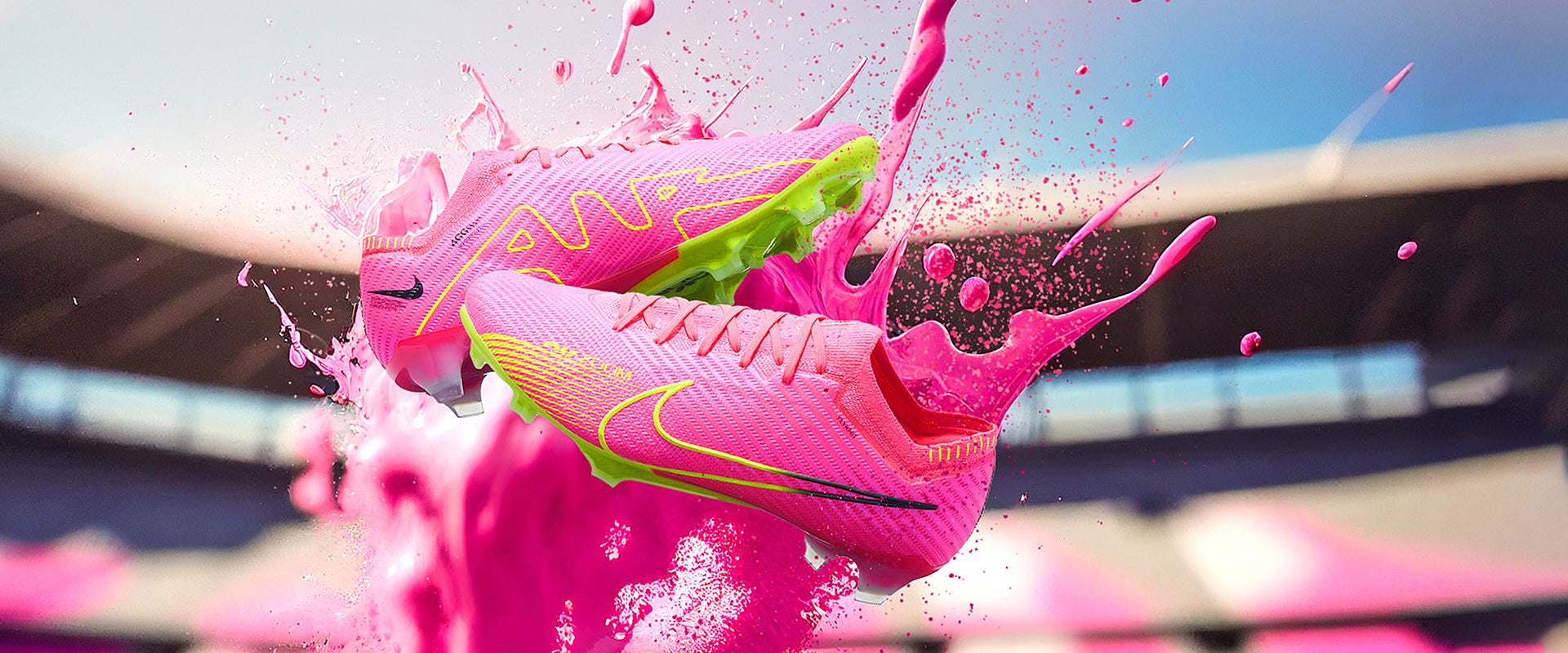 Nike Air Zoom Mercurial Vapor XV Elite FG - Pink Blast/Volt