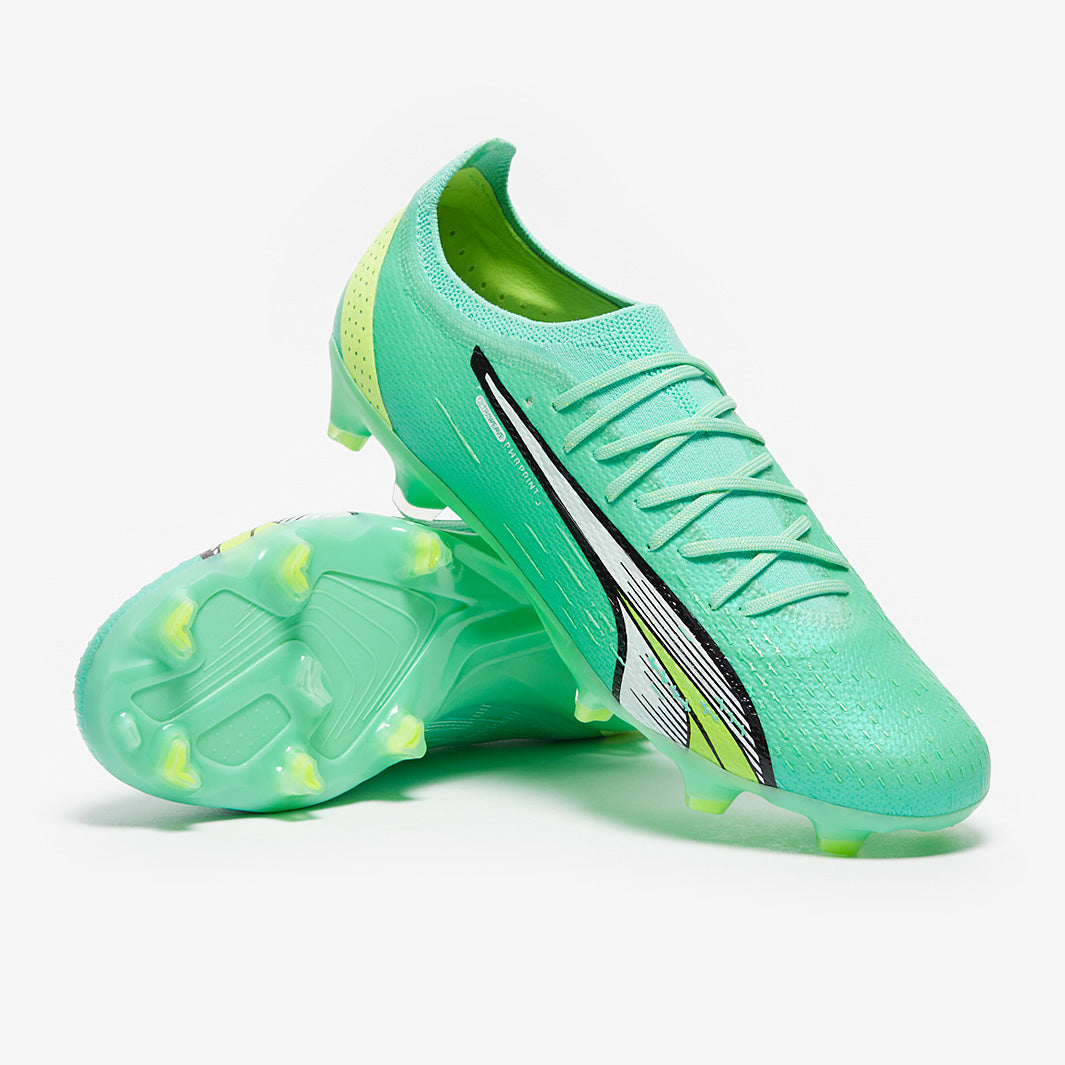 Puma Ultra Ultimate FG/AG - Electric Peppermint/Puma White/Fast
