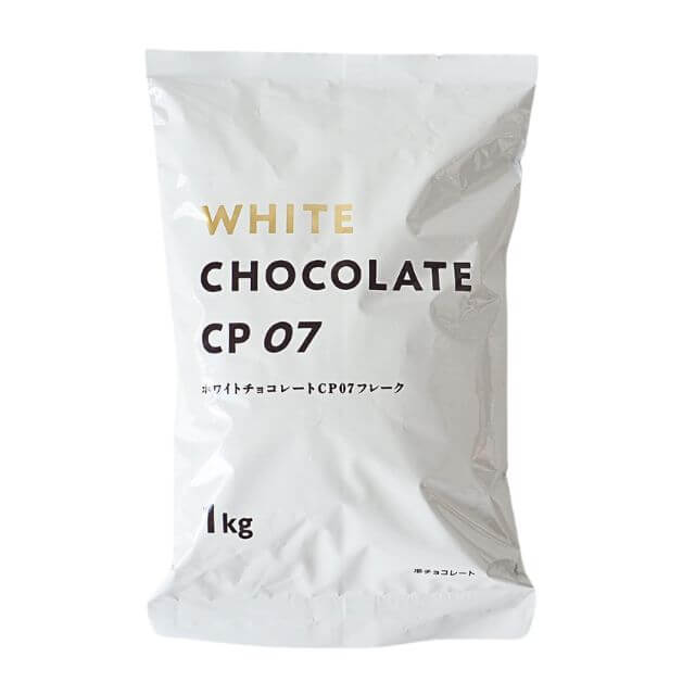 不二製油 ホワイトチョコレートCP07フレーク 7% 1kg｜プロフーズ